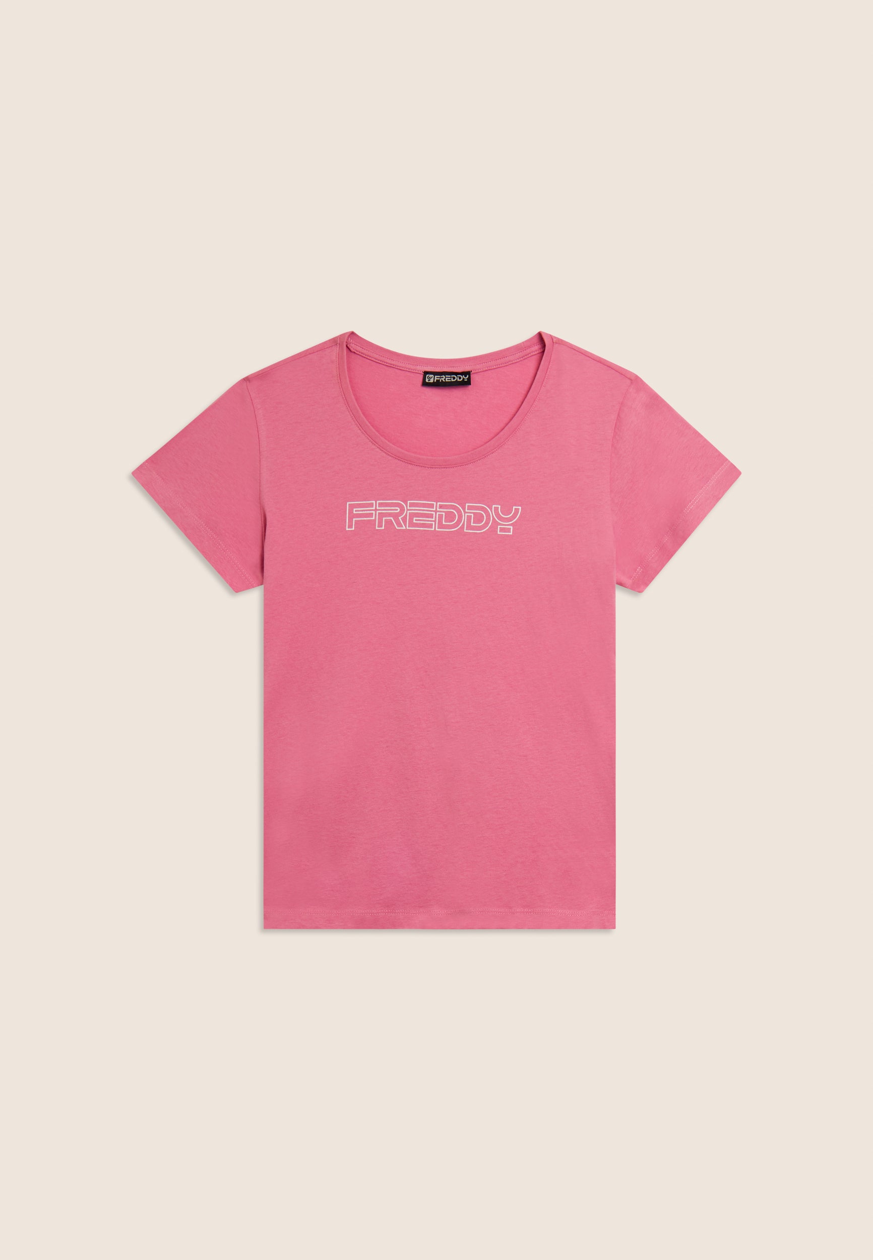 freddy-t-shirt-manches-courtes-logo-outline-glitter-100-coton image 5