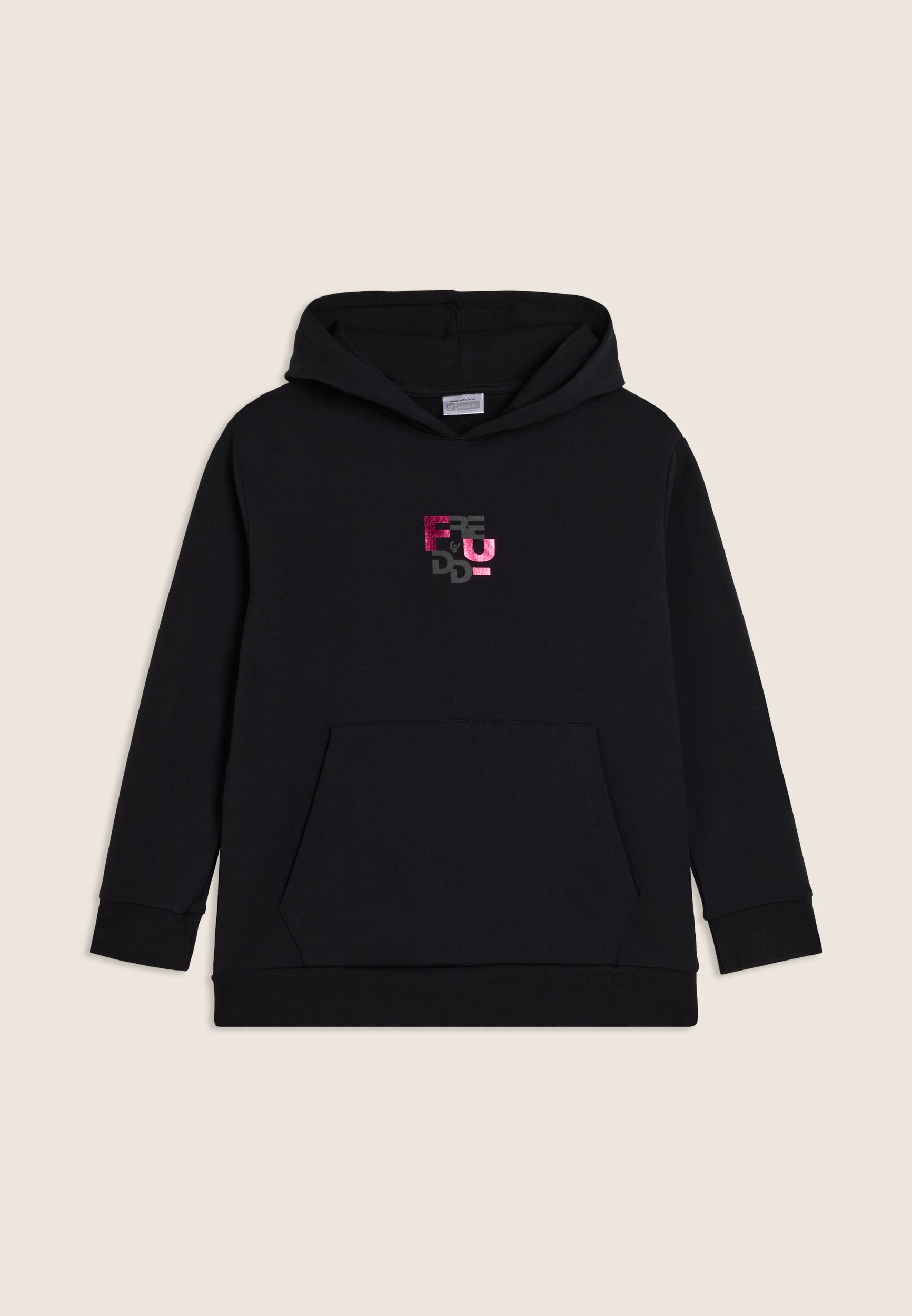 freddy-felpa-junior-oversize-capuche-avec-graphique image 1