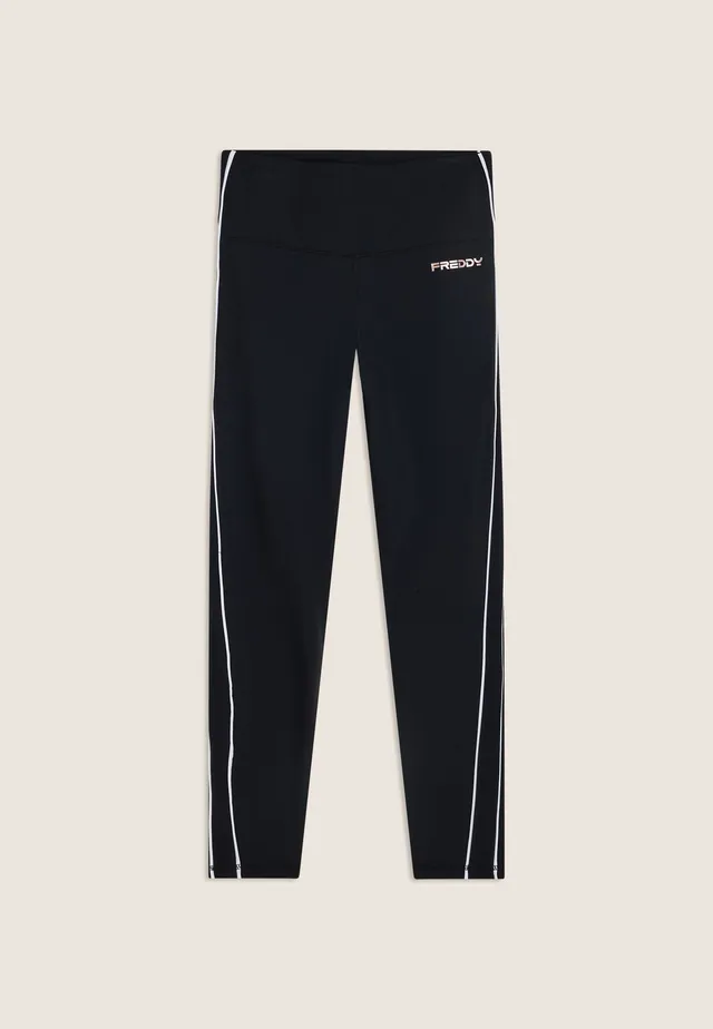 freddy-leggings-sport-7-8-legging-taille-super-haute-avec-profils-contrast-s image 1