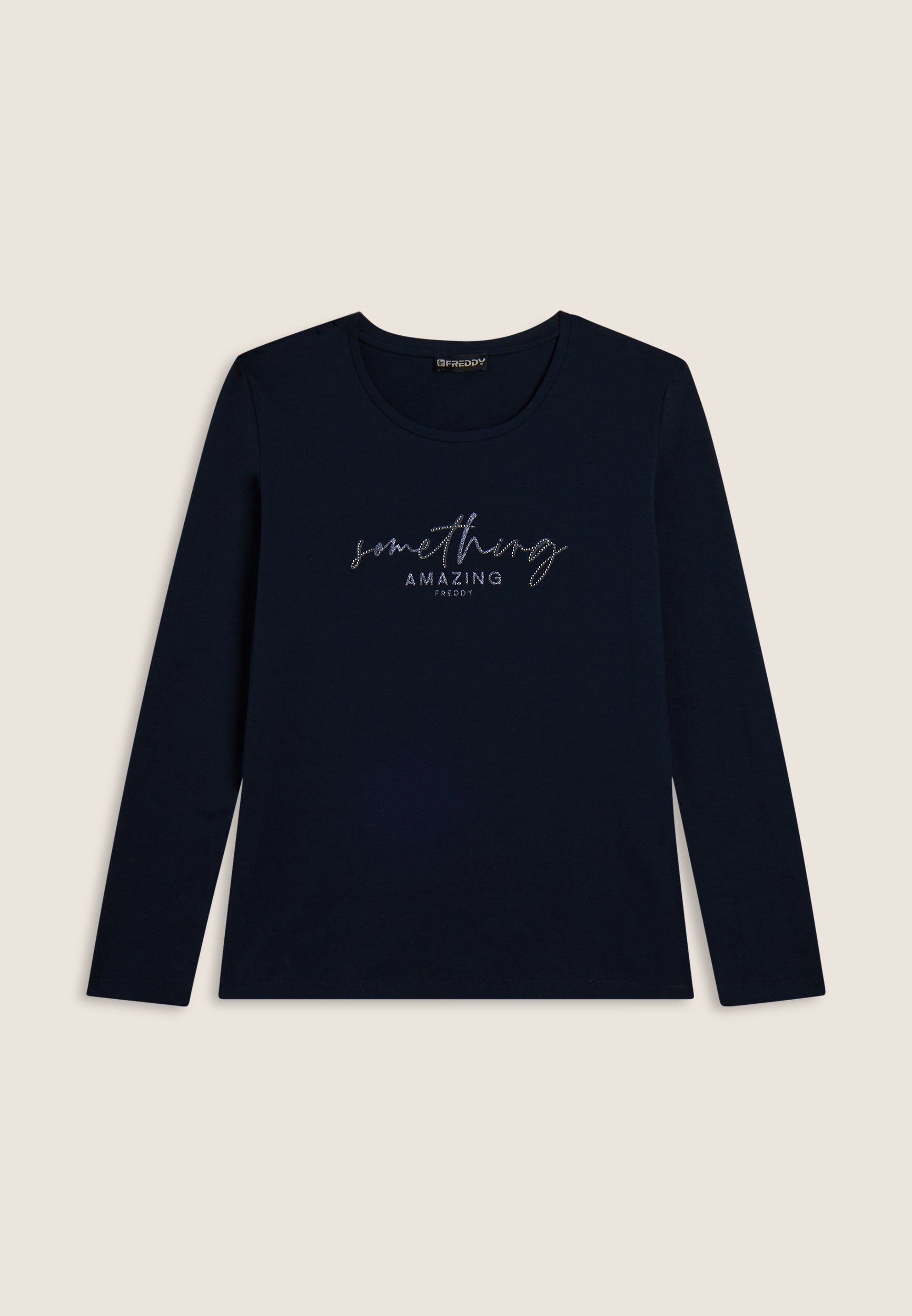 t-shirt-manches-longues-freddy-something-amazing-strass image 7