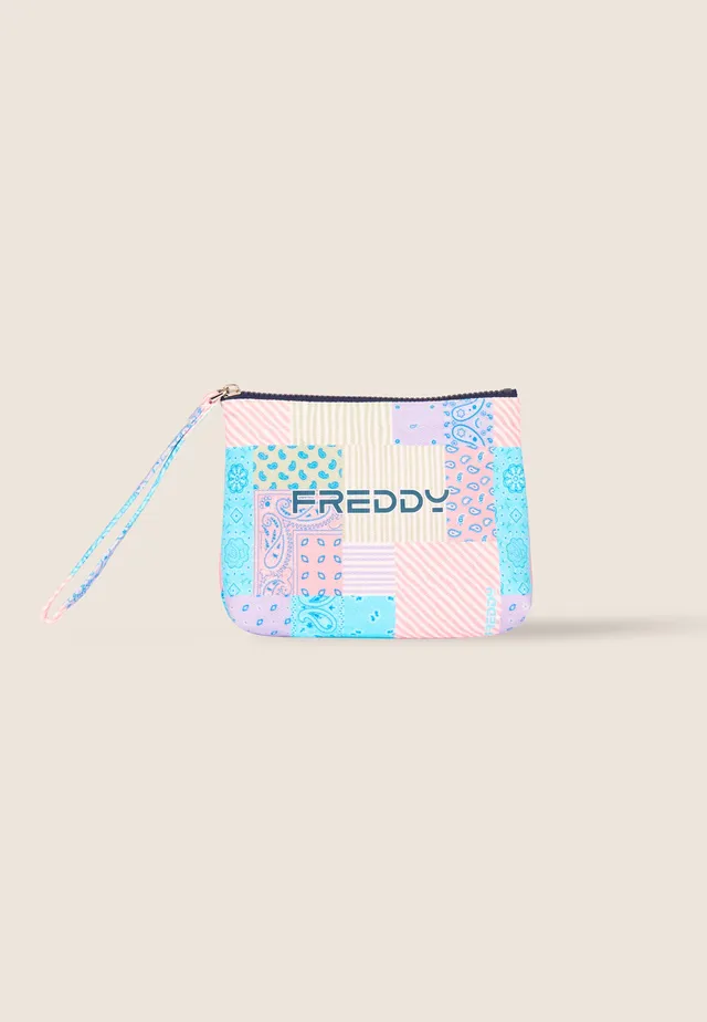 freddy-bustina-canvas-fantasia-pochette-fille-zipp-e-poignet image 1