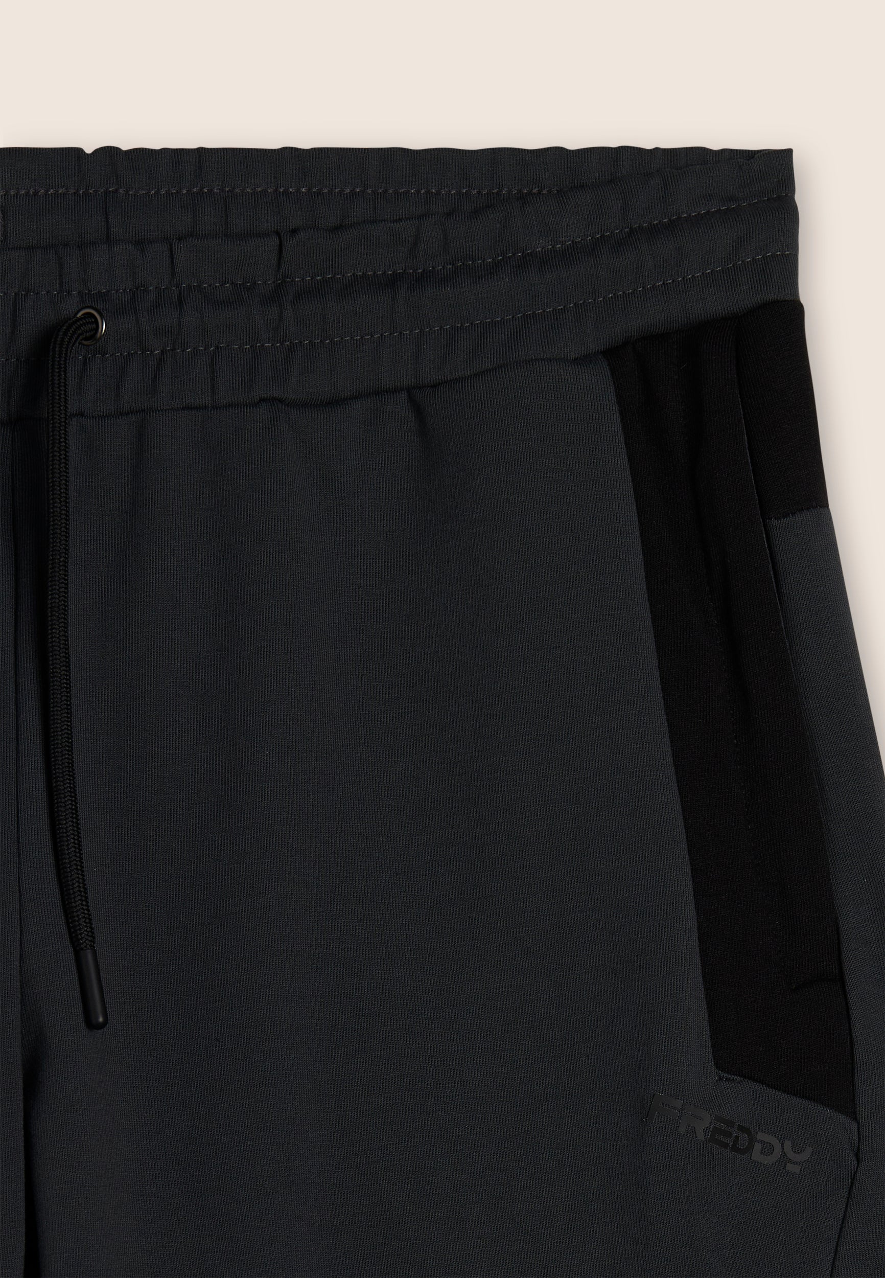 freddy-pantalon-de-sport-molleton-coton-avec-poignets-et-inserts-contrast-s image 3