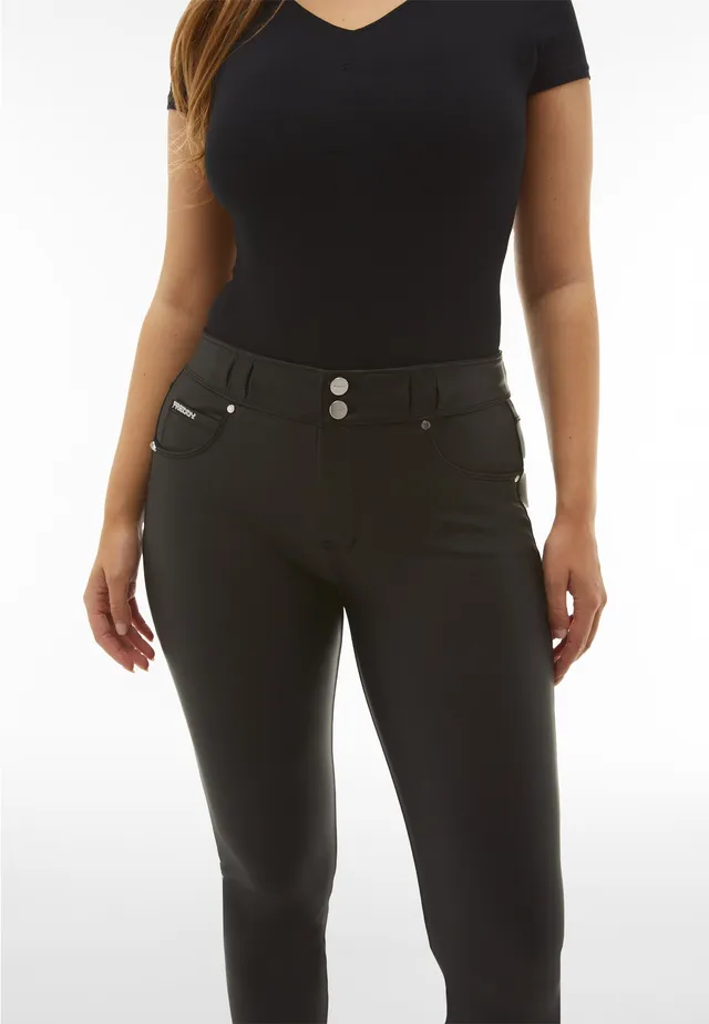 freddy-n-o-w-jean-skinny-taille-moyenne-similicuir-vegan image 1