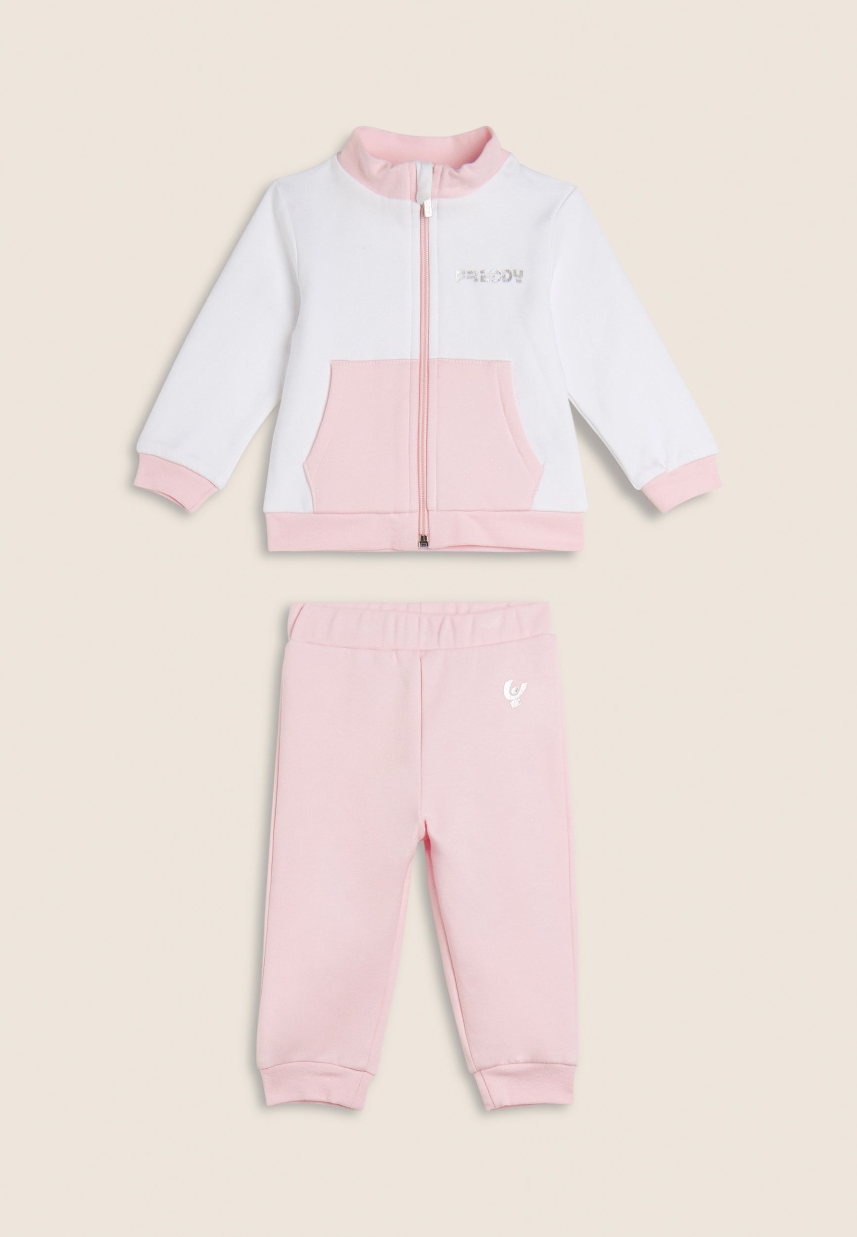 freddy-tuta-baby-coton-lastique-logo-argent-full-zip image 4