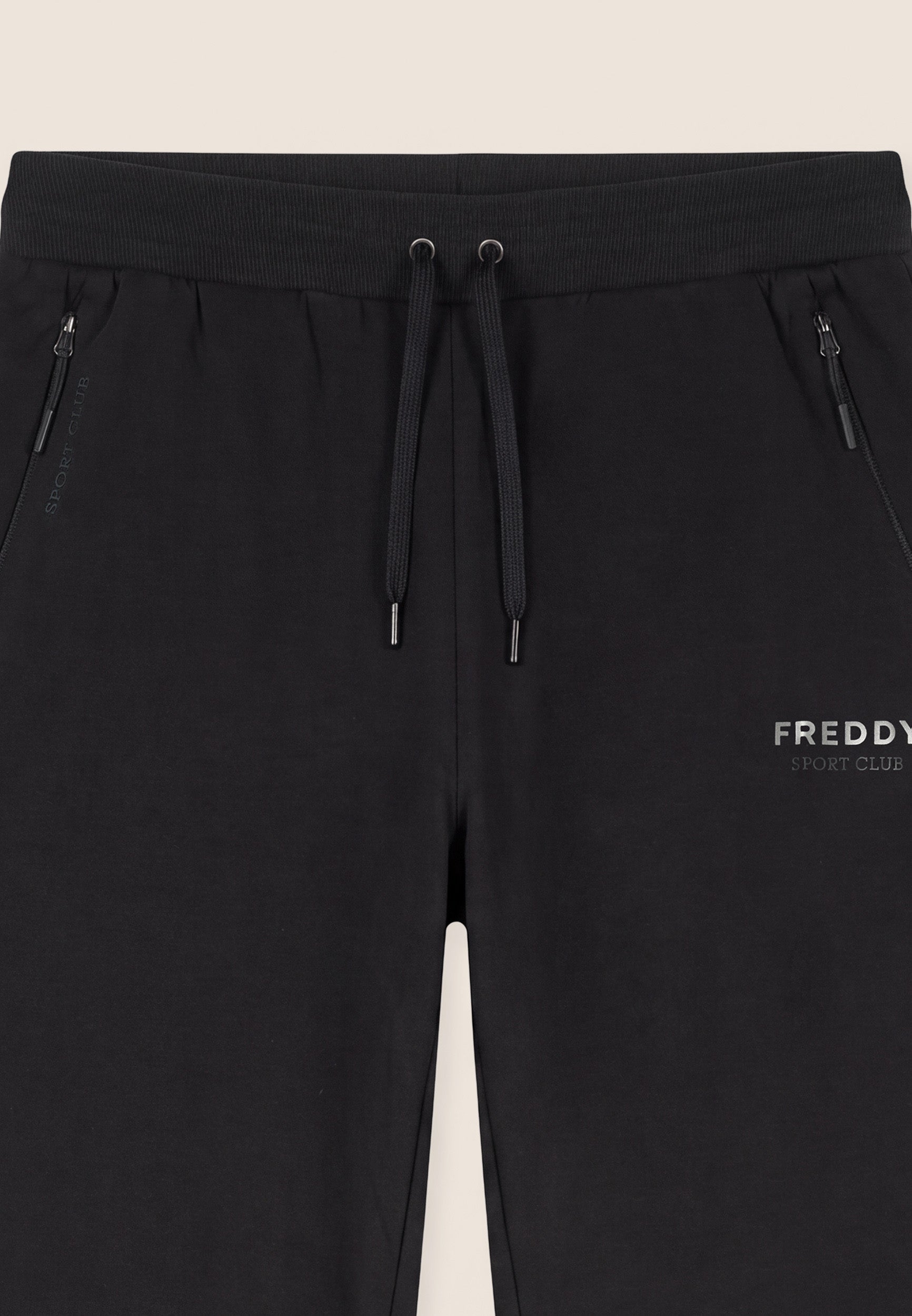freddy-pantalon-jogging-homme-felpa-coton-avec-poches-zipp-es image 7