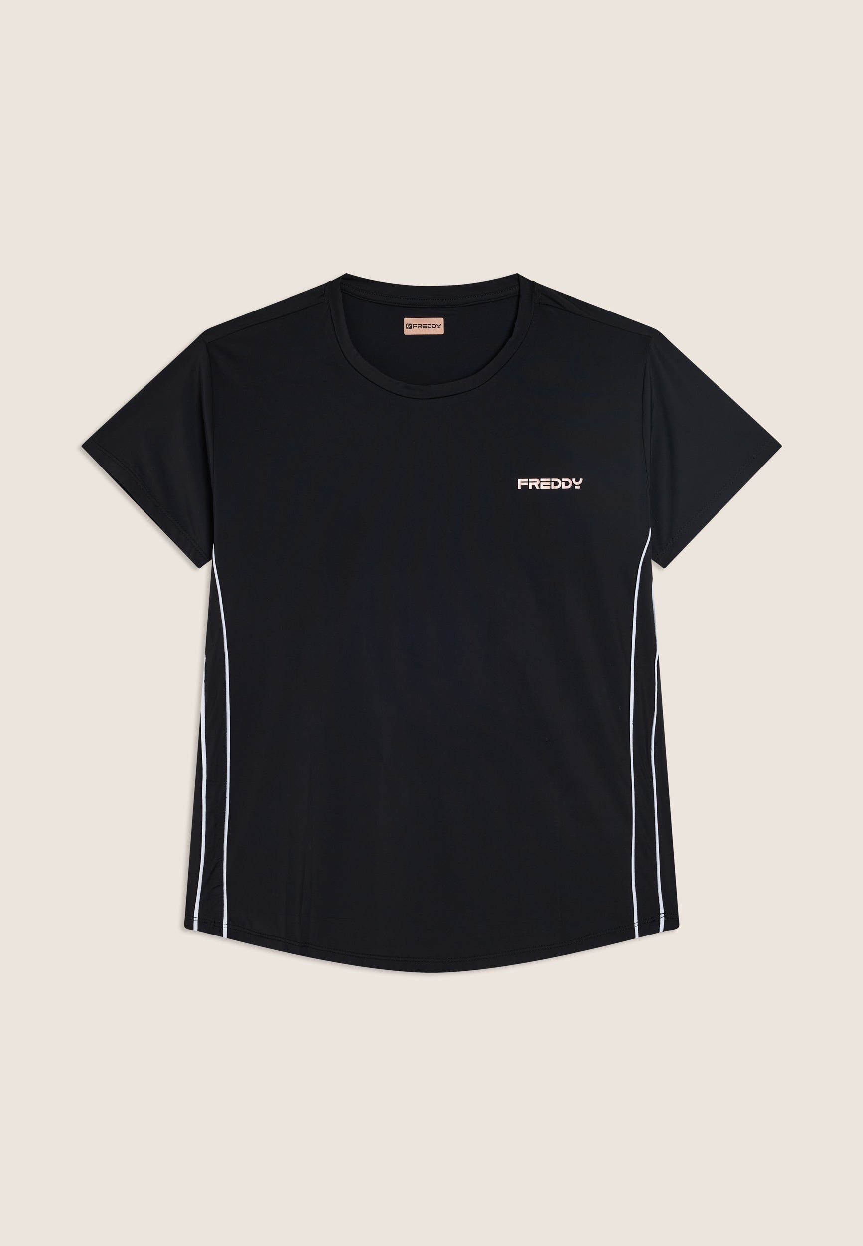 freddy-t-shirt-jersey-quick-dry-comfort-fit-femme-manches-ailette image 1