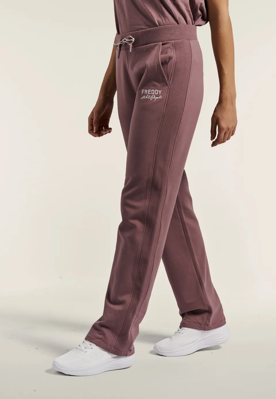 freddy-pantalon-sport-femme-regular-droit-felpa-coton image 1