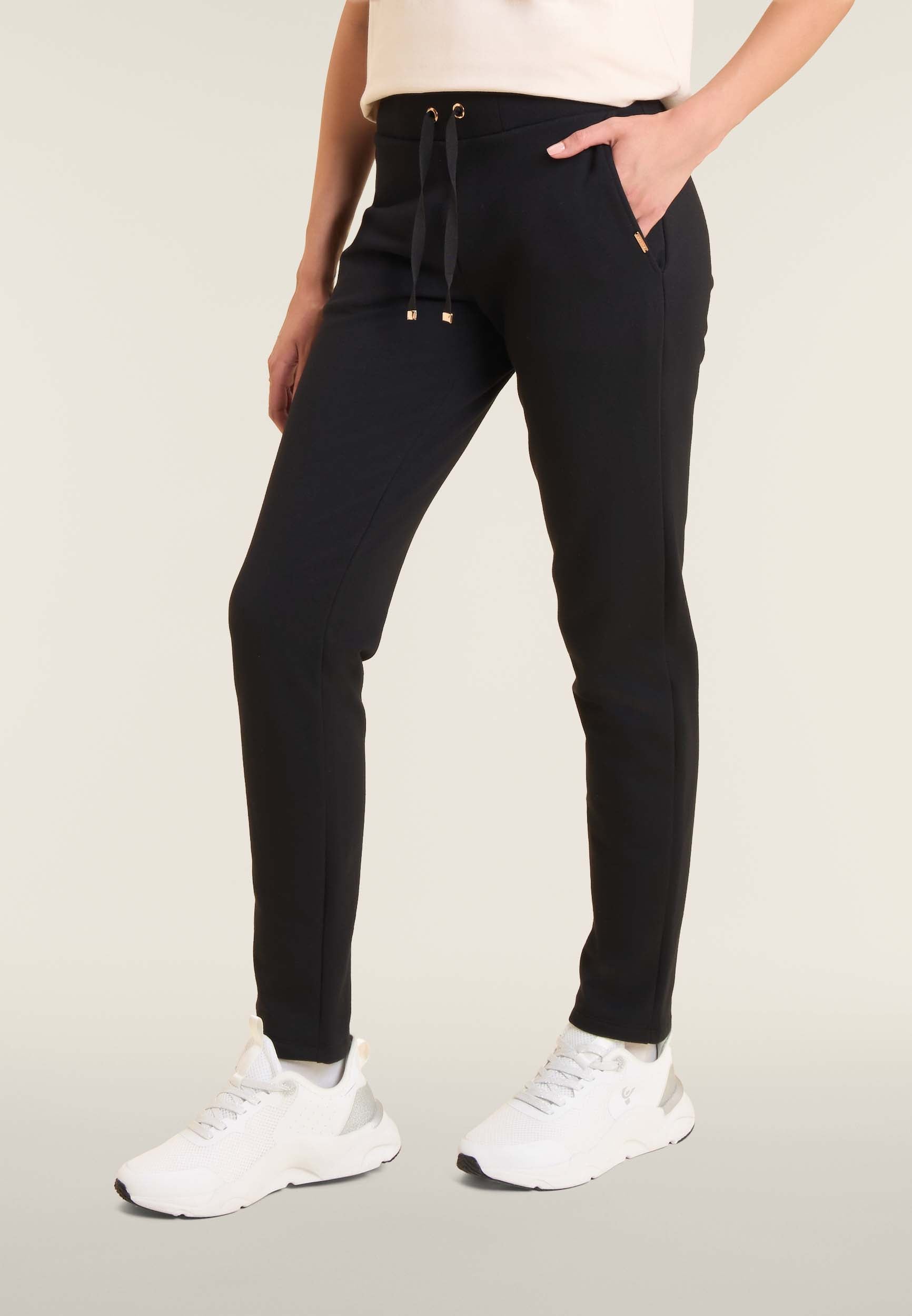 freddy-pantalon-droit-femme-molleton-gratt-modal-lastique image 1