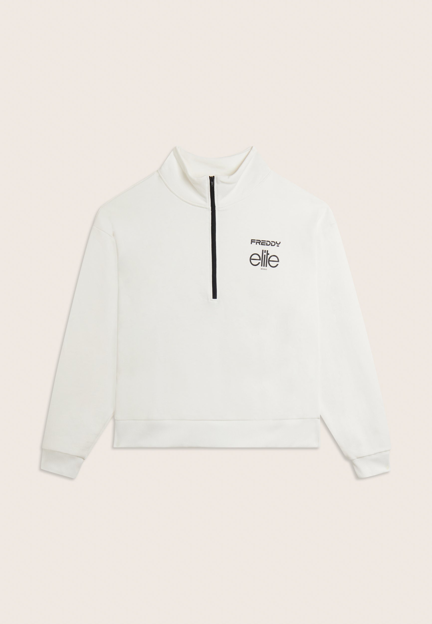 freddy-x-elite-sweat-femme-comfort-fit-demi-zip-coton image 6