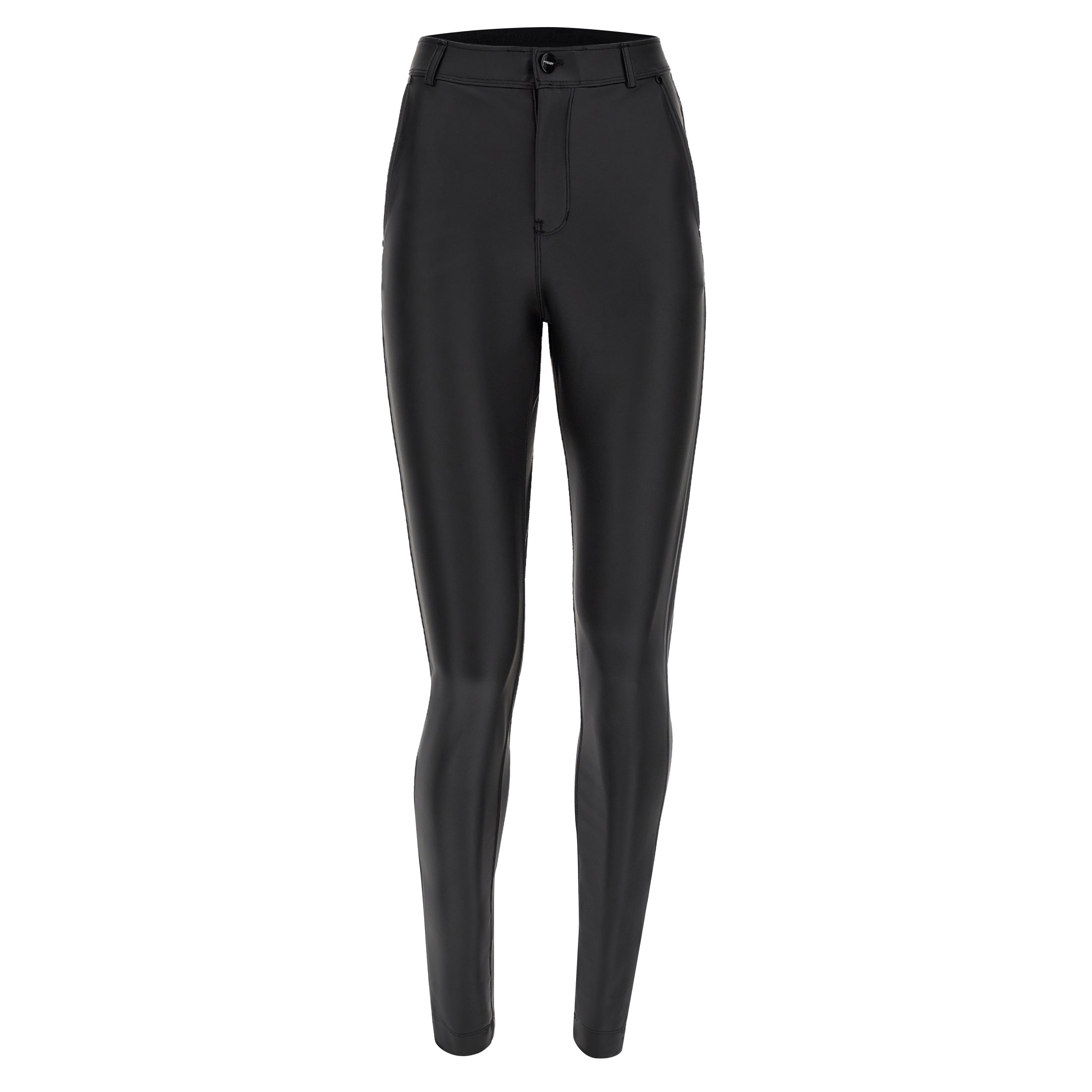 freddy-black-pantalon-coated-superskinny-taille-haute-effet-cuir image 5