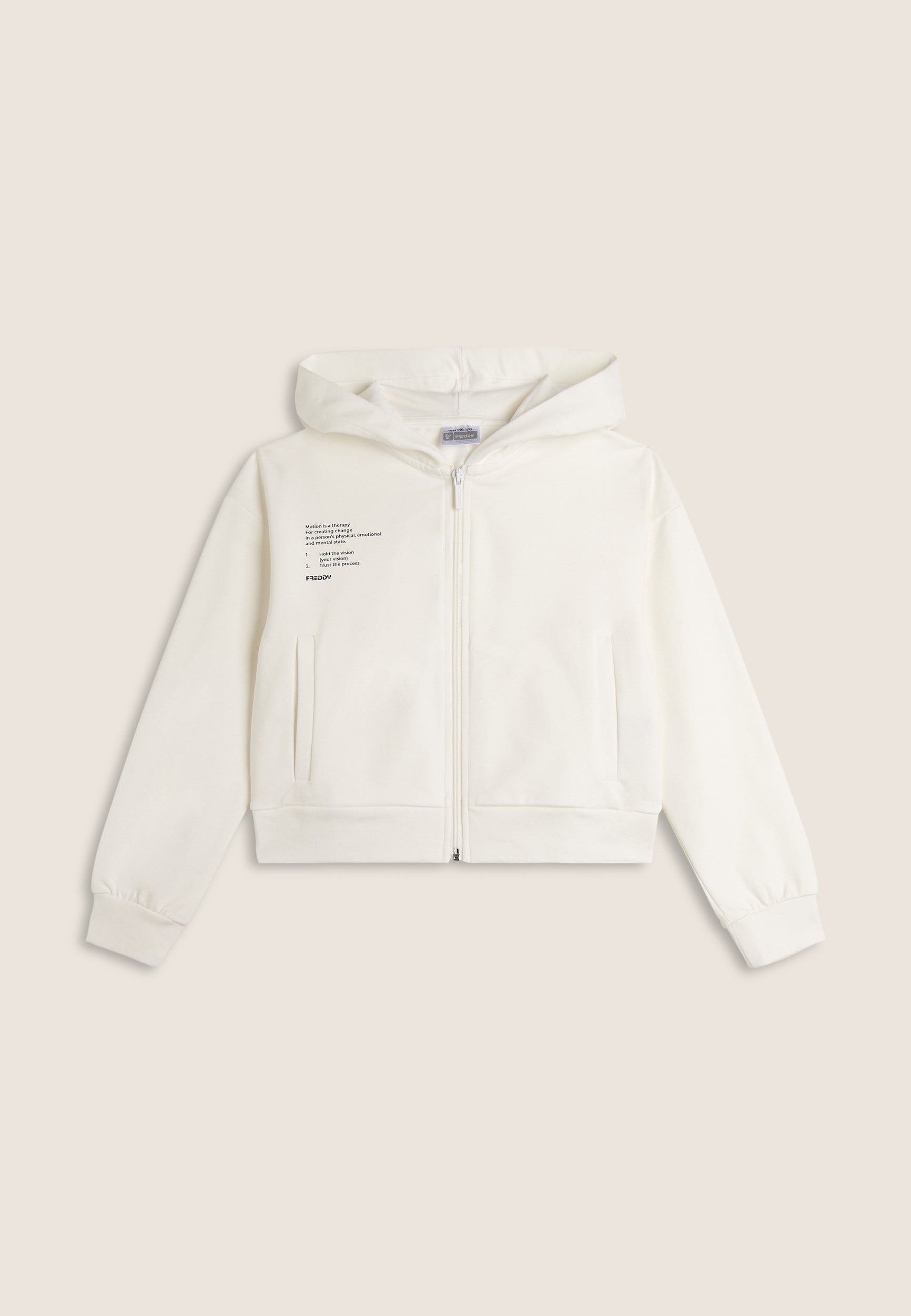 freddy-sweat-capuche-zipp-comfort-fit-petite-stampa image 4