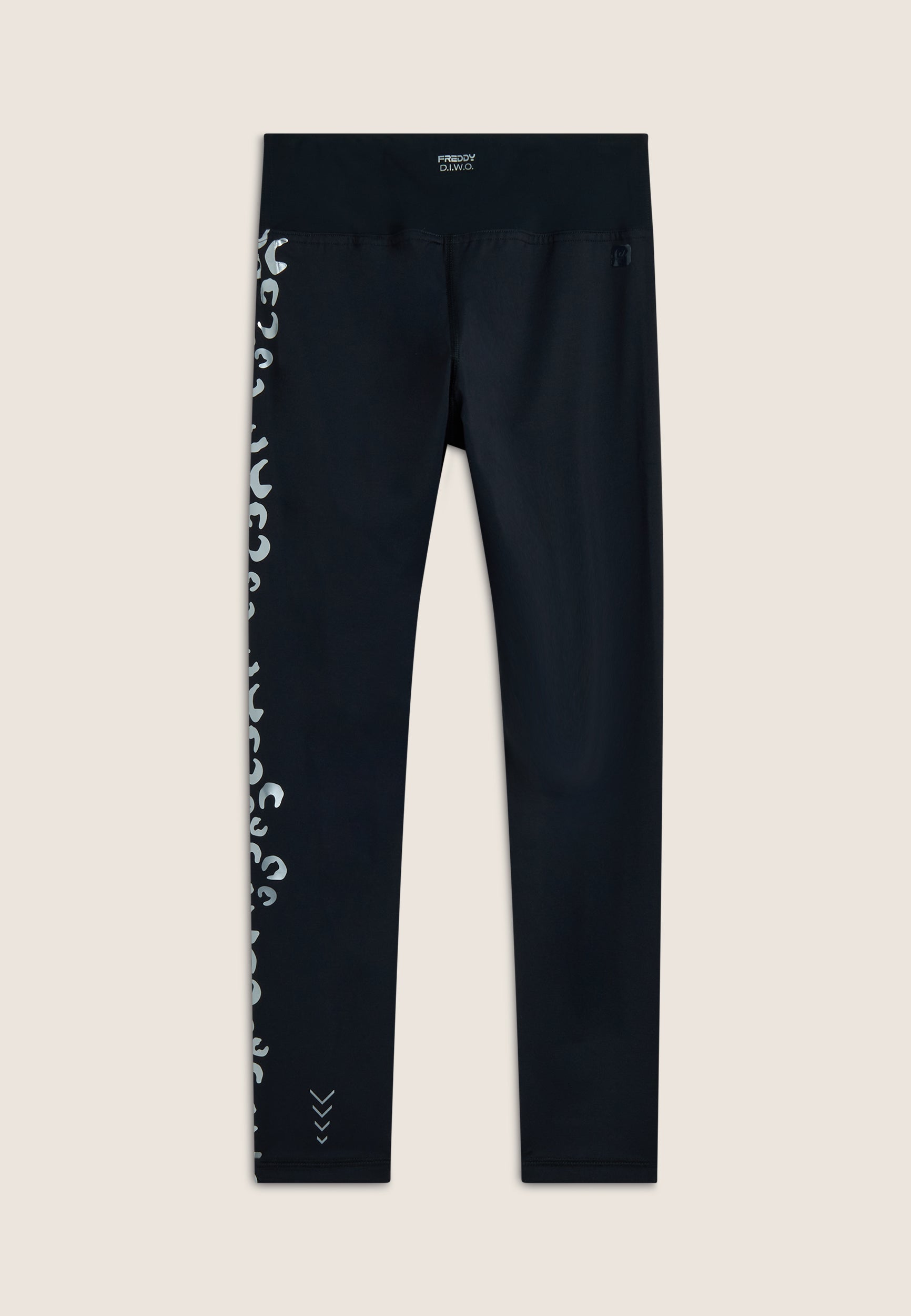 freddy-legging-7-8-taille-haute-superfit-imprim-argent-d-i-w-o-recycl image 2