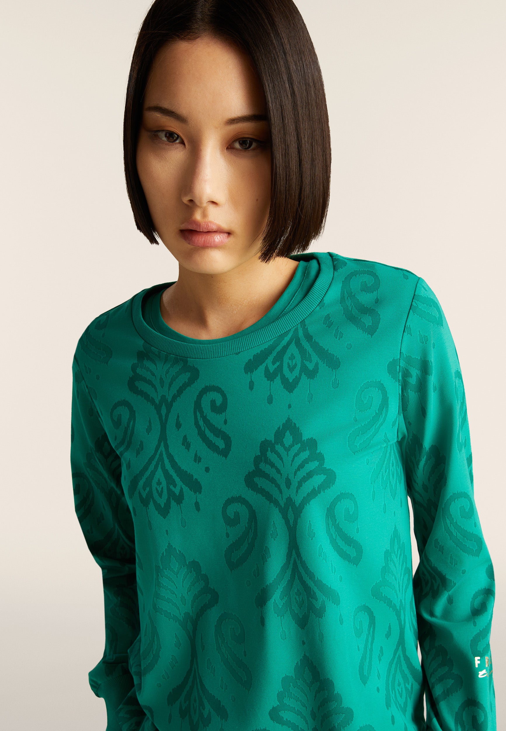 freddy-wr-up-sweat-col-rond-jersey-motif-floral image 5