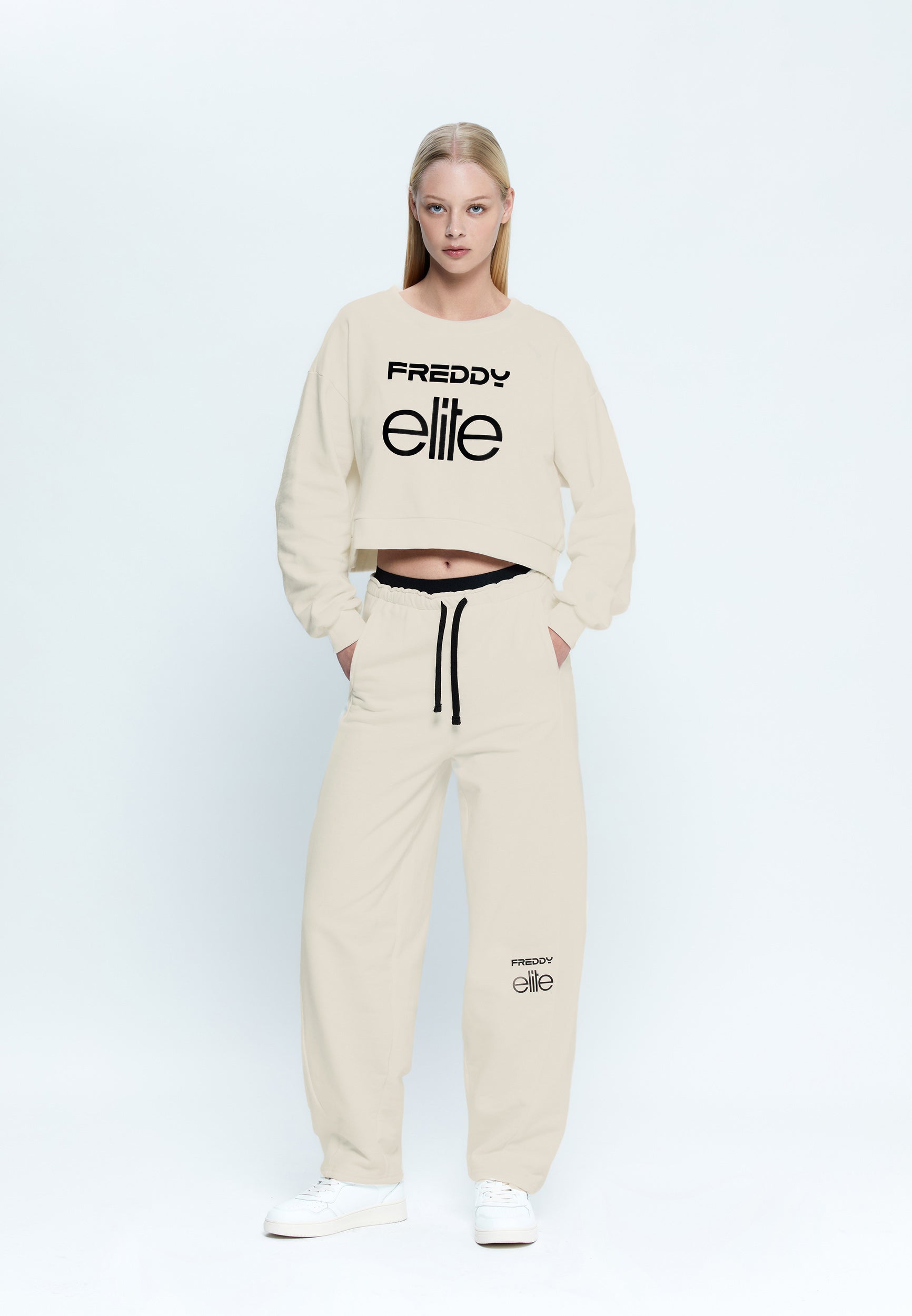 freddy-elite-pantalon-sport-femme-carrot-fit-coton image 2
