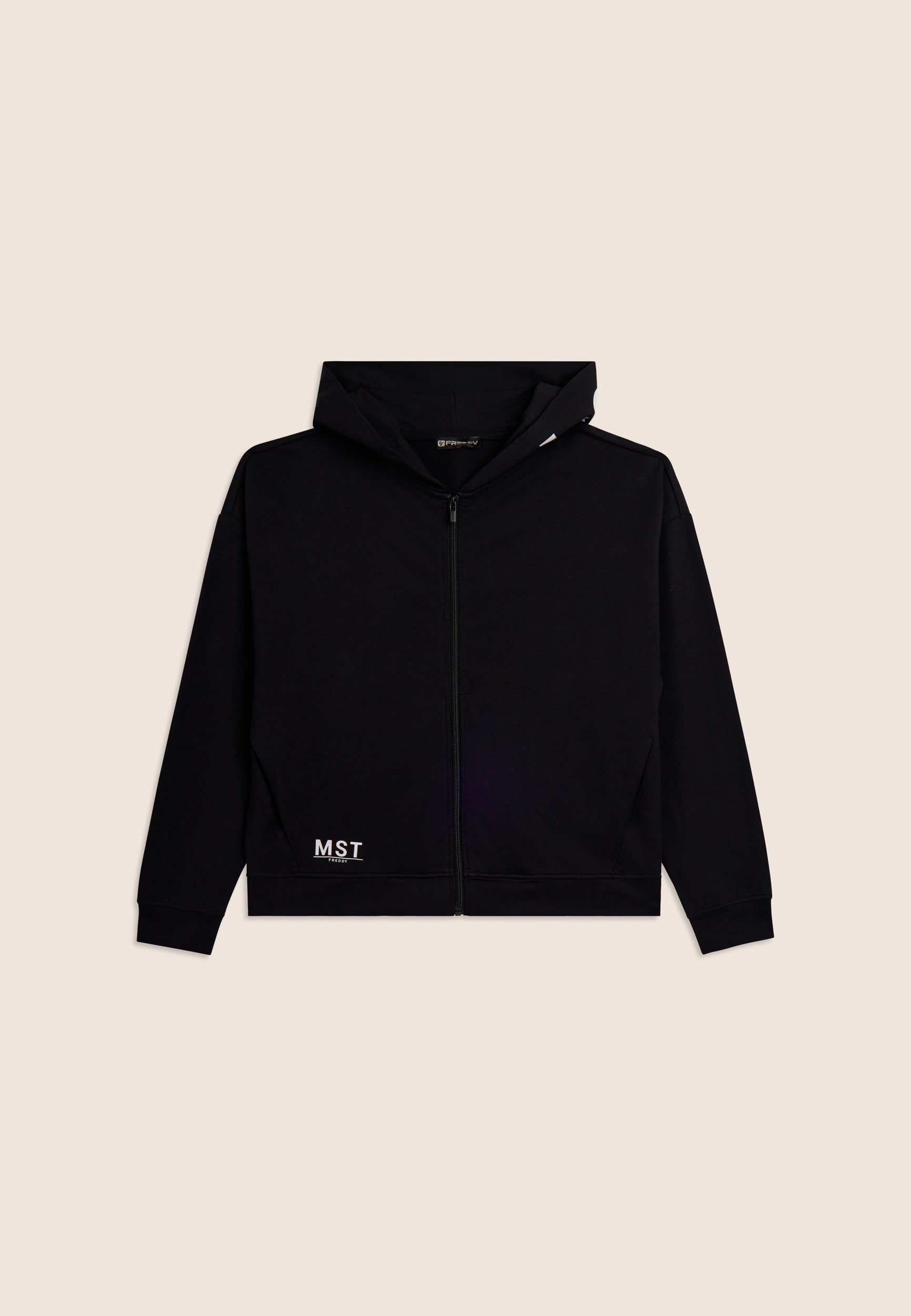 freddy-sweat-cropped-capuche-zip-imprim-mst image 5