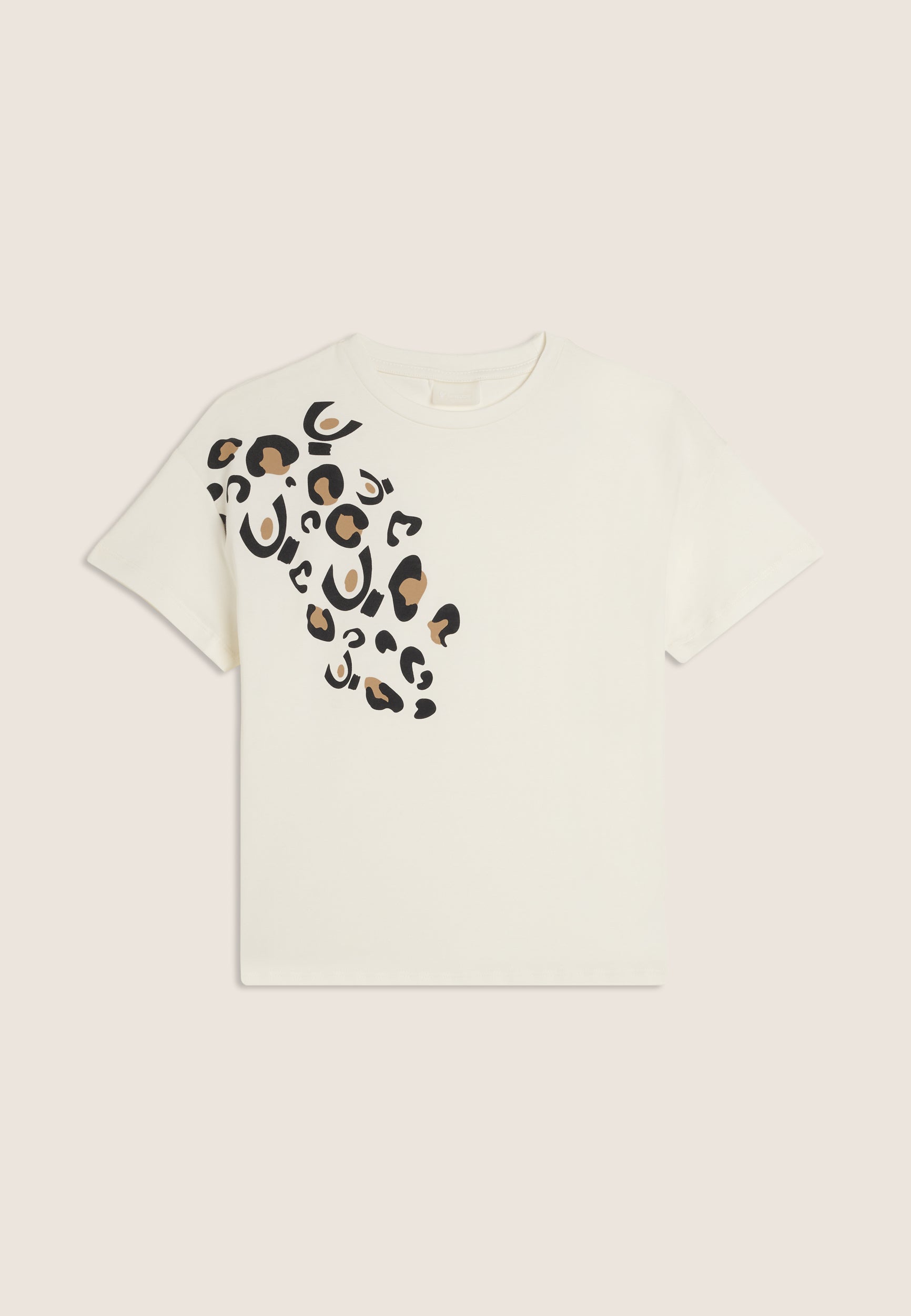 freddy-t-shirt-junior-fille-regular-omino-effet-l-opard image 1
