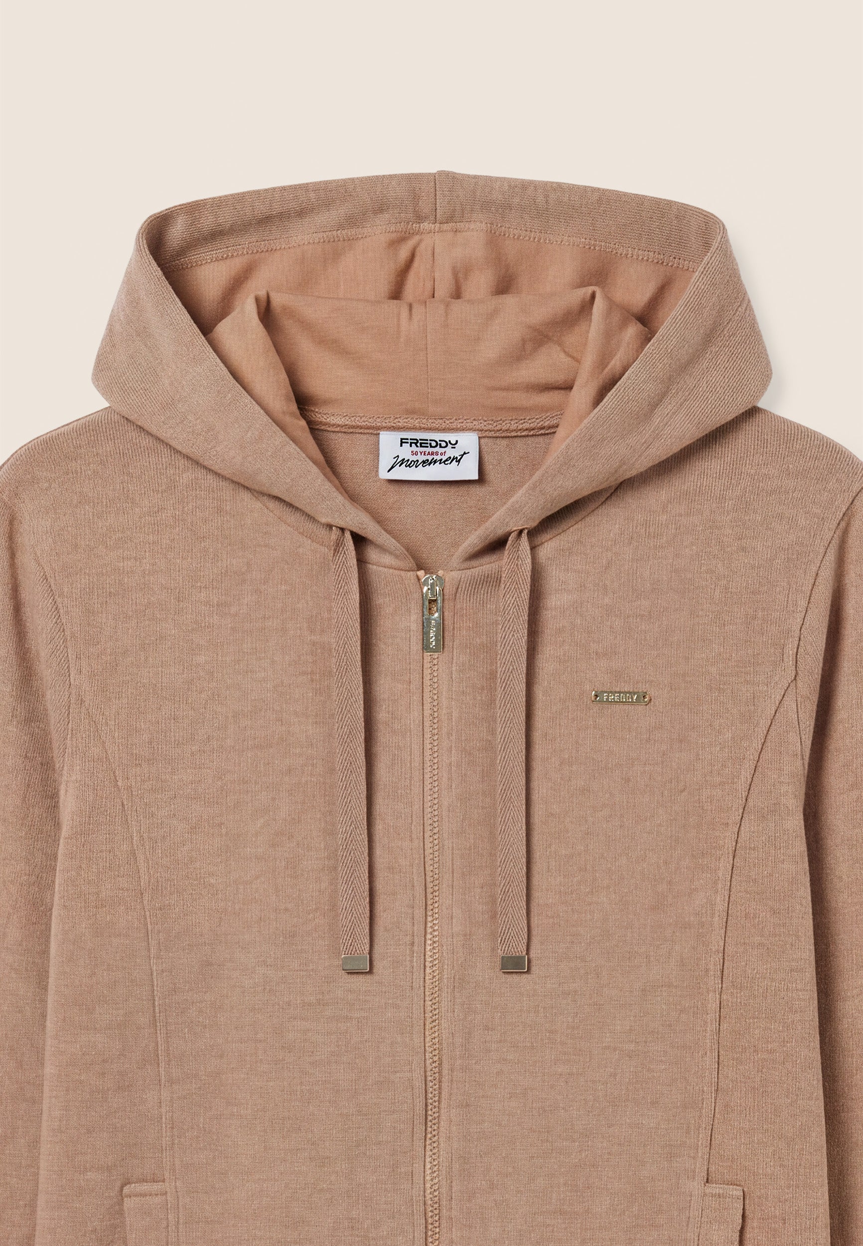 freddy-sweat-femme-capuche-full-zip-tricot image 3
