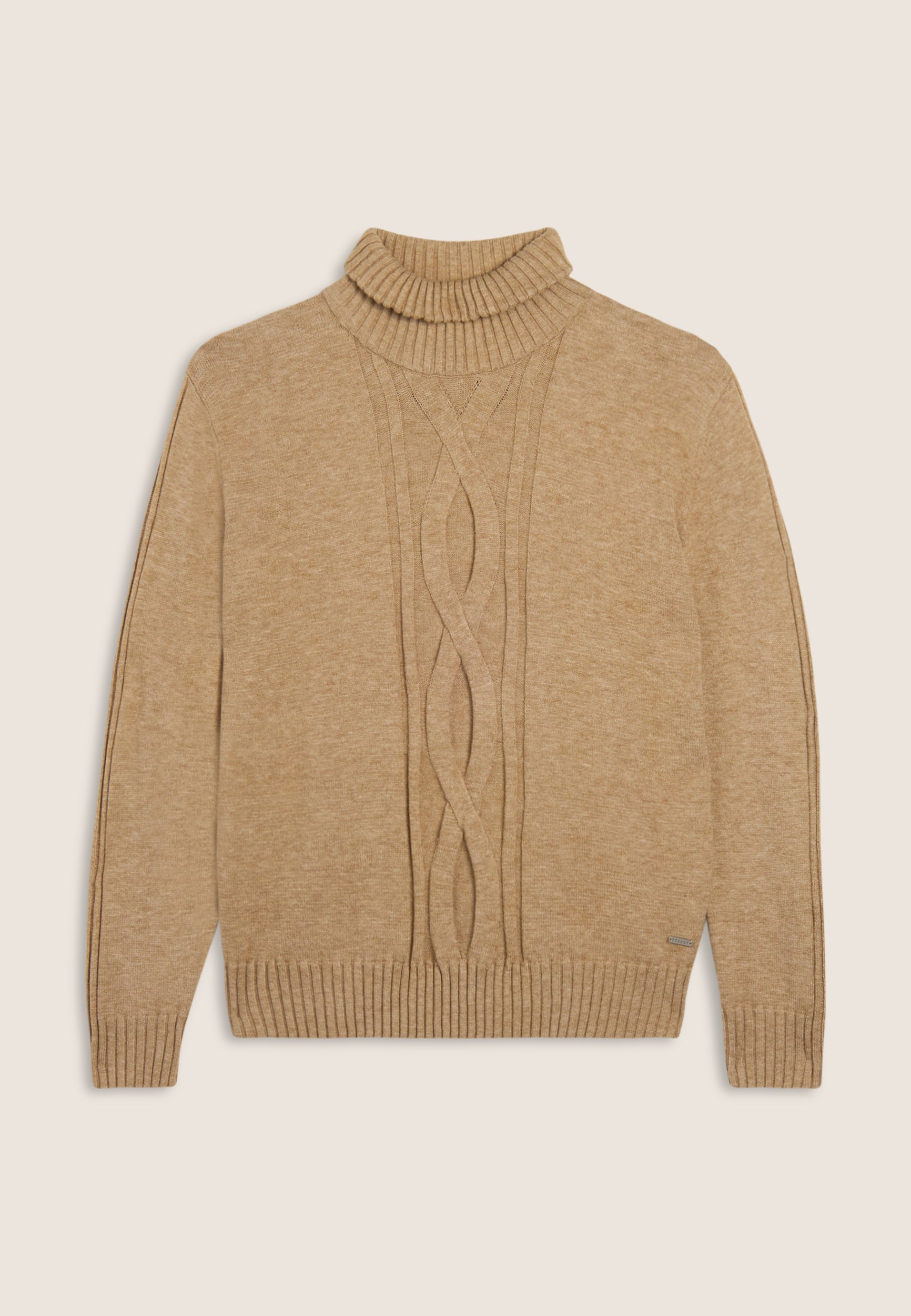 freddy-maglia-tricot-col-haut-tresse-femme image 5