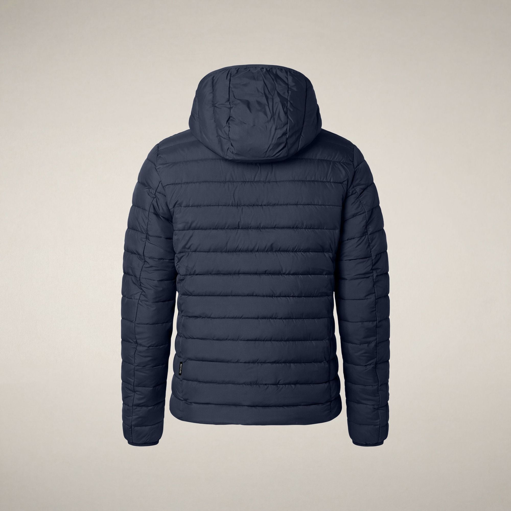save-the-duck-juncus-doudoune-homme-bleu-noir-recycl-e-capuche image 4