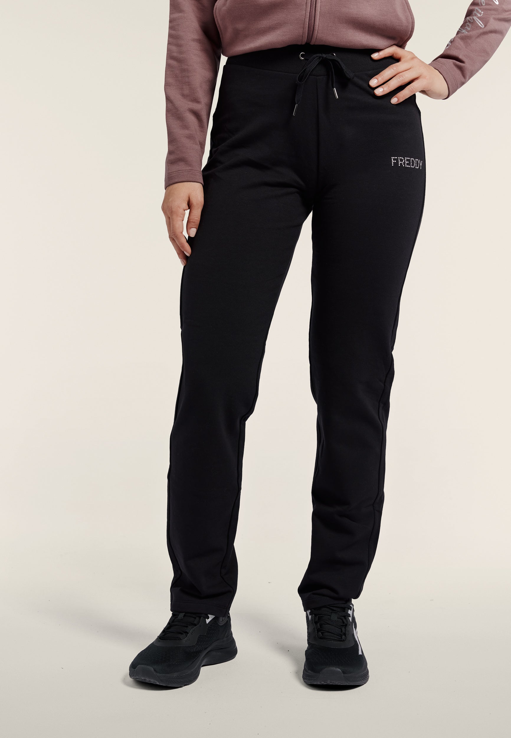 freddy-surv-tement-femme-zip-col-haut-molleton-gratt image 4