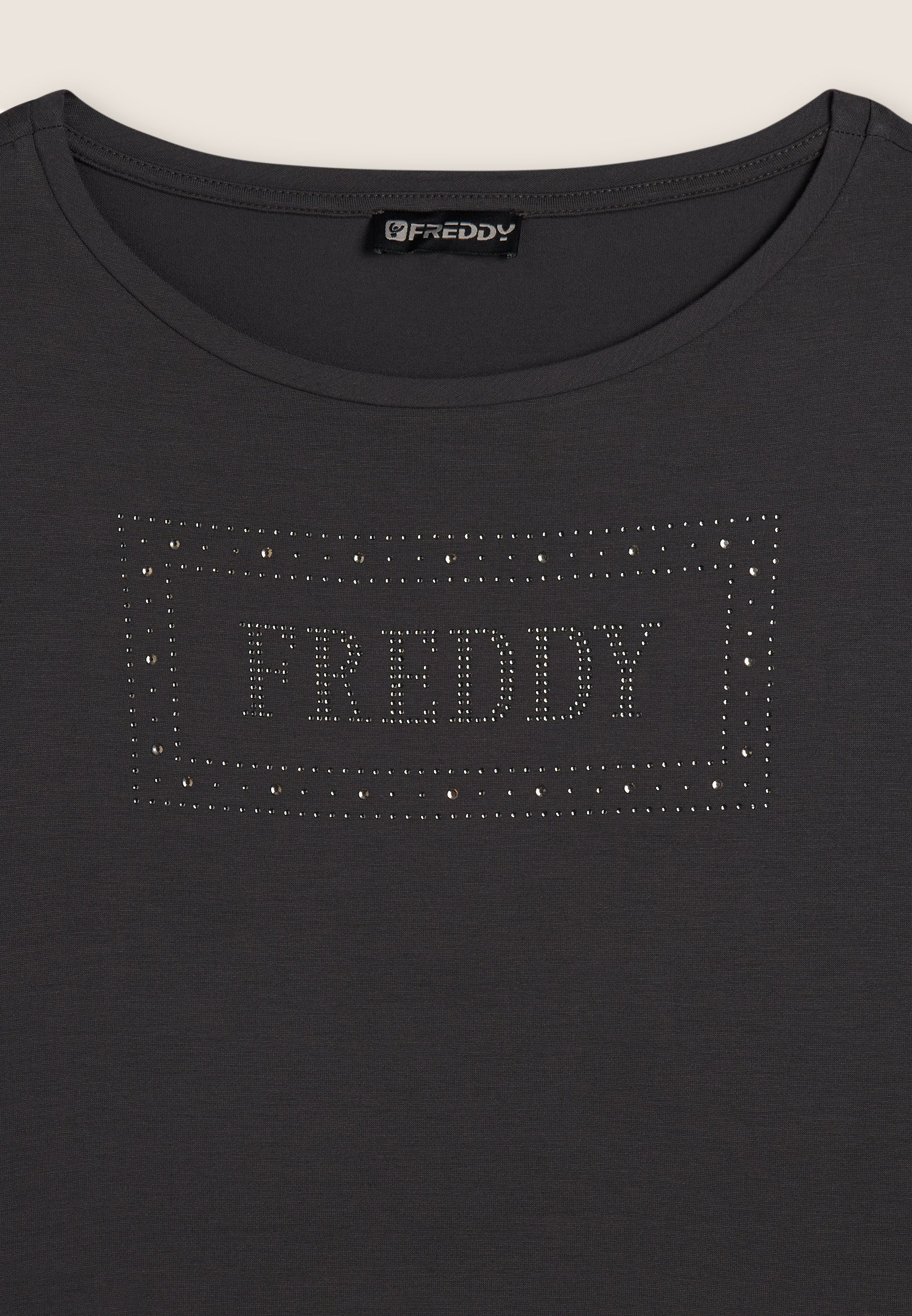 freddy-t-shirt-femme-logo-strass-et-glitter image 7