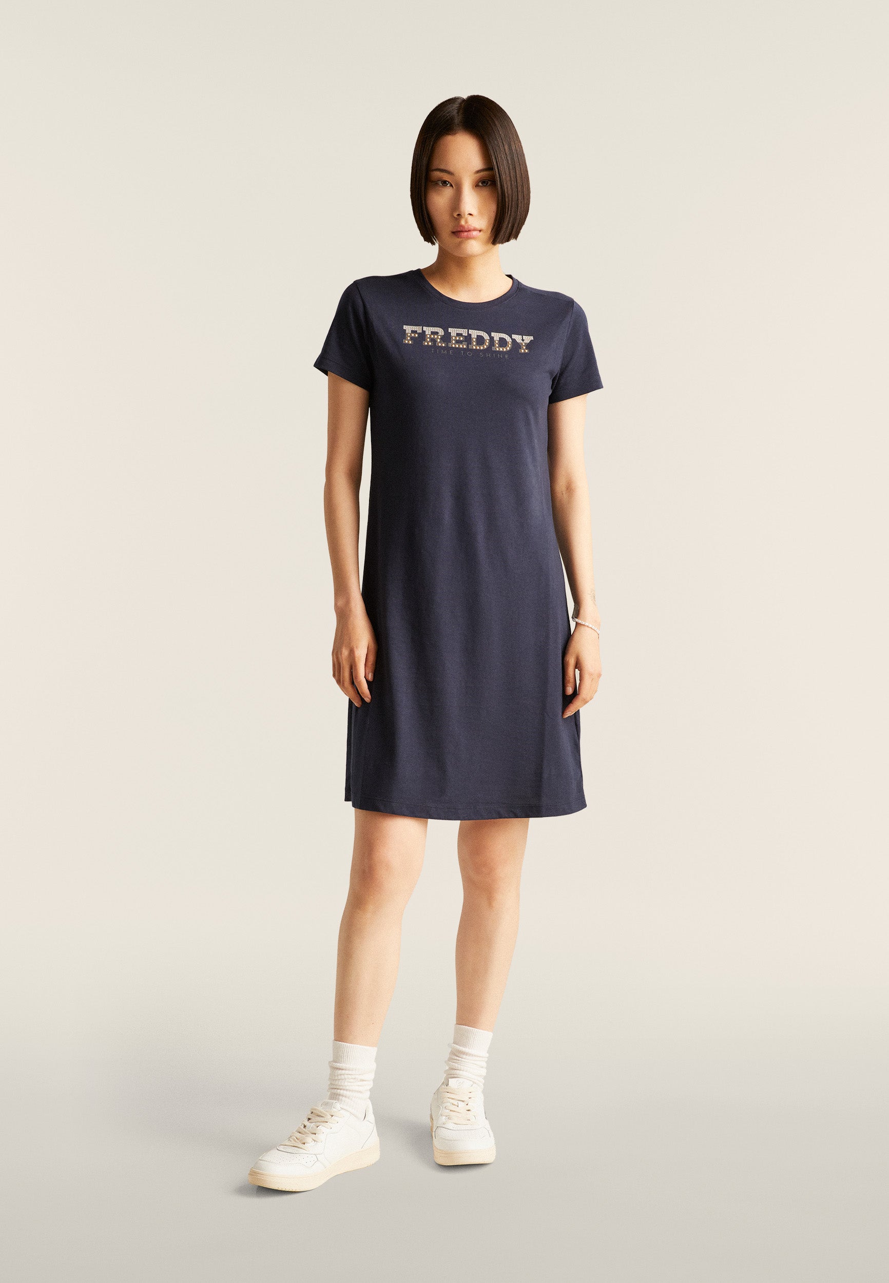 freddy-robe-jersey-droite-perles-dor-es-logo image 1