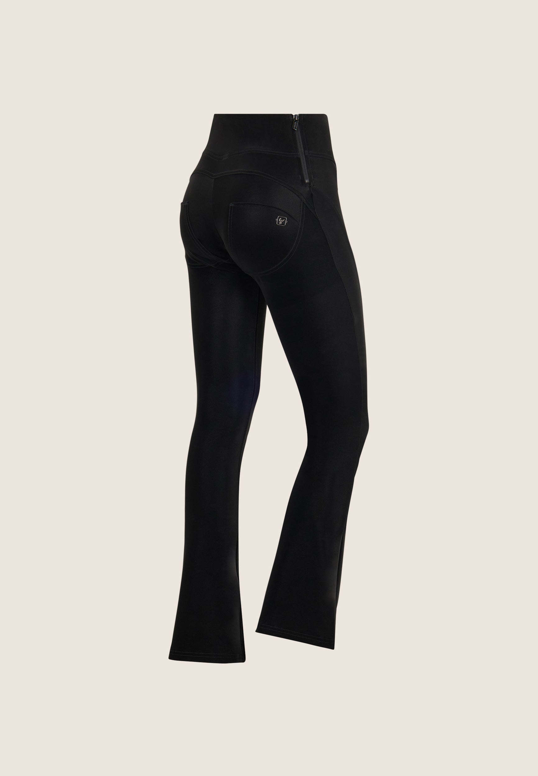 freddy-wr-up-pantalon-superskinny-mini-flare-wet-simili-cuir image 6