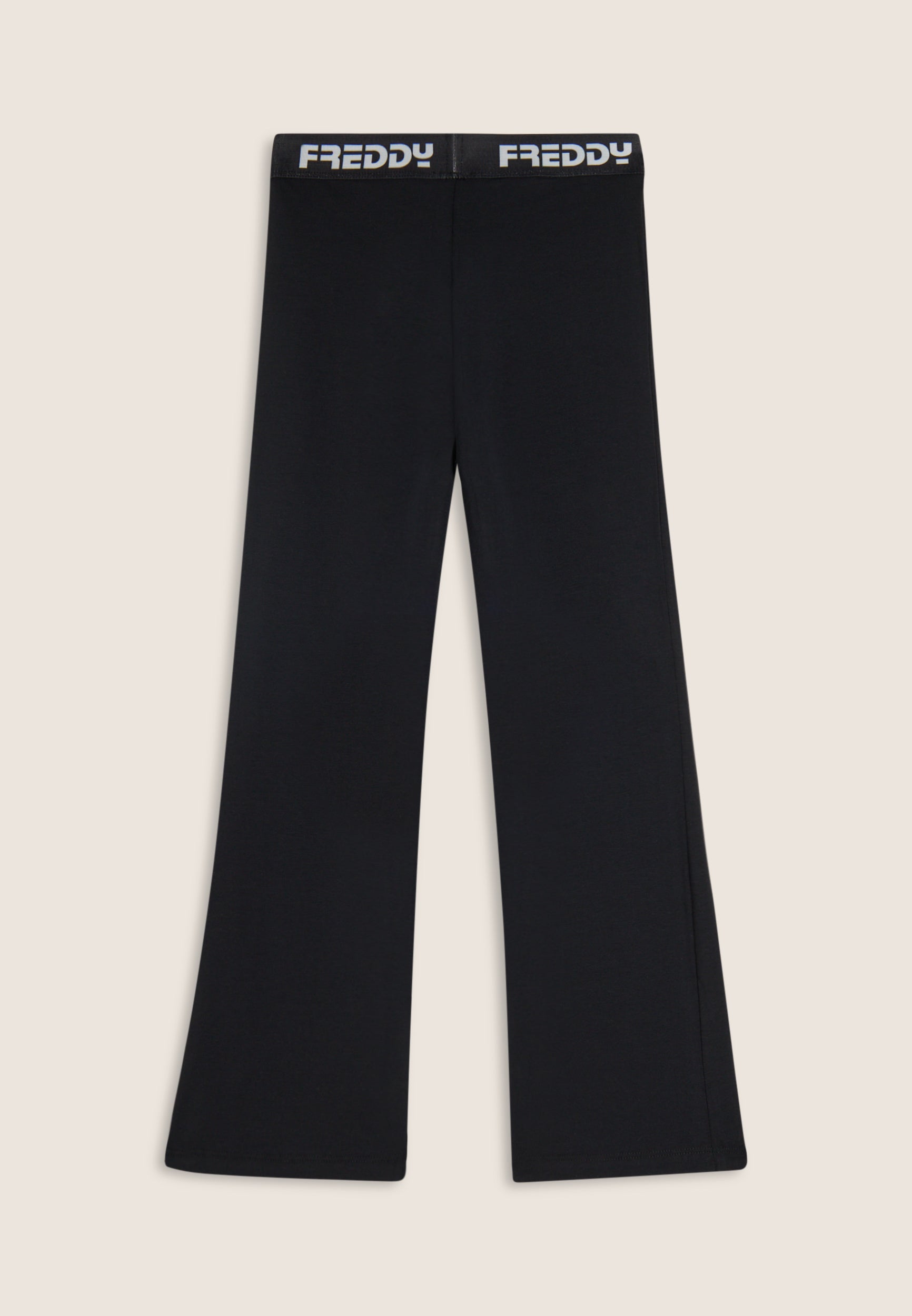 freddy-pantalon-sport-femme-pattes-d-eph-coton-lastique-logo image 2