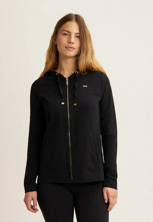 freddy-sweat-femme-capuche-zip-animalier image 1