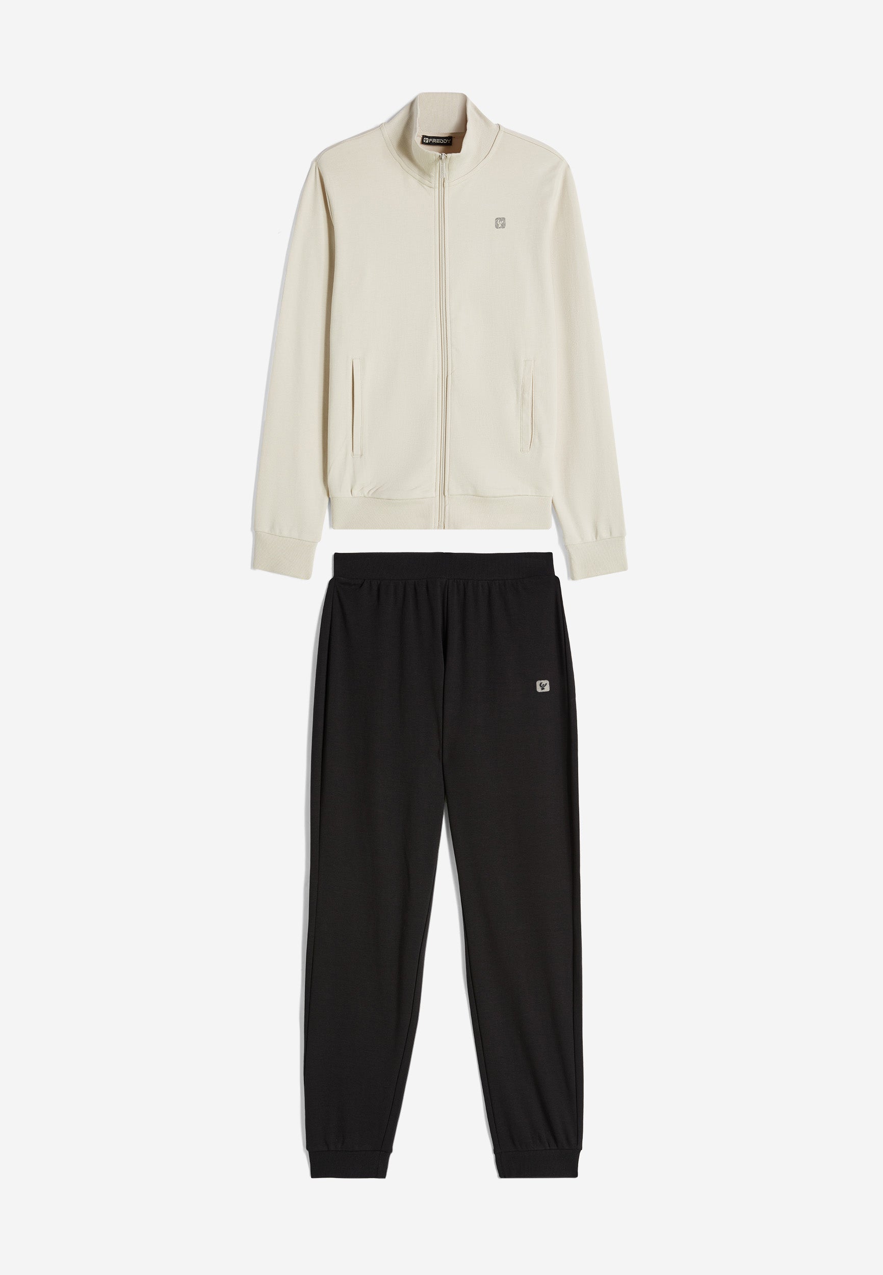 freddy-tuta-sportiva-interlock-felpa-zip-pantalone image 6