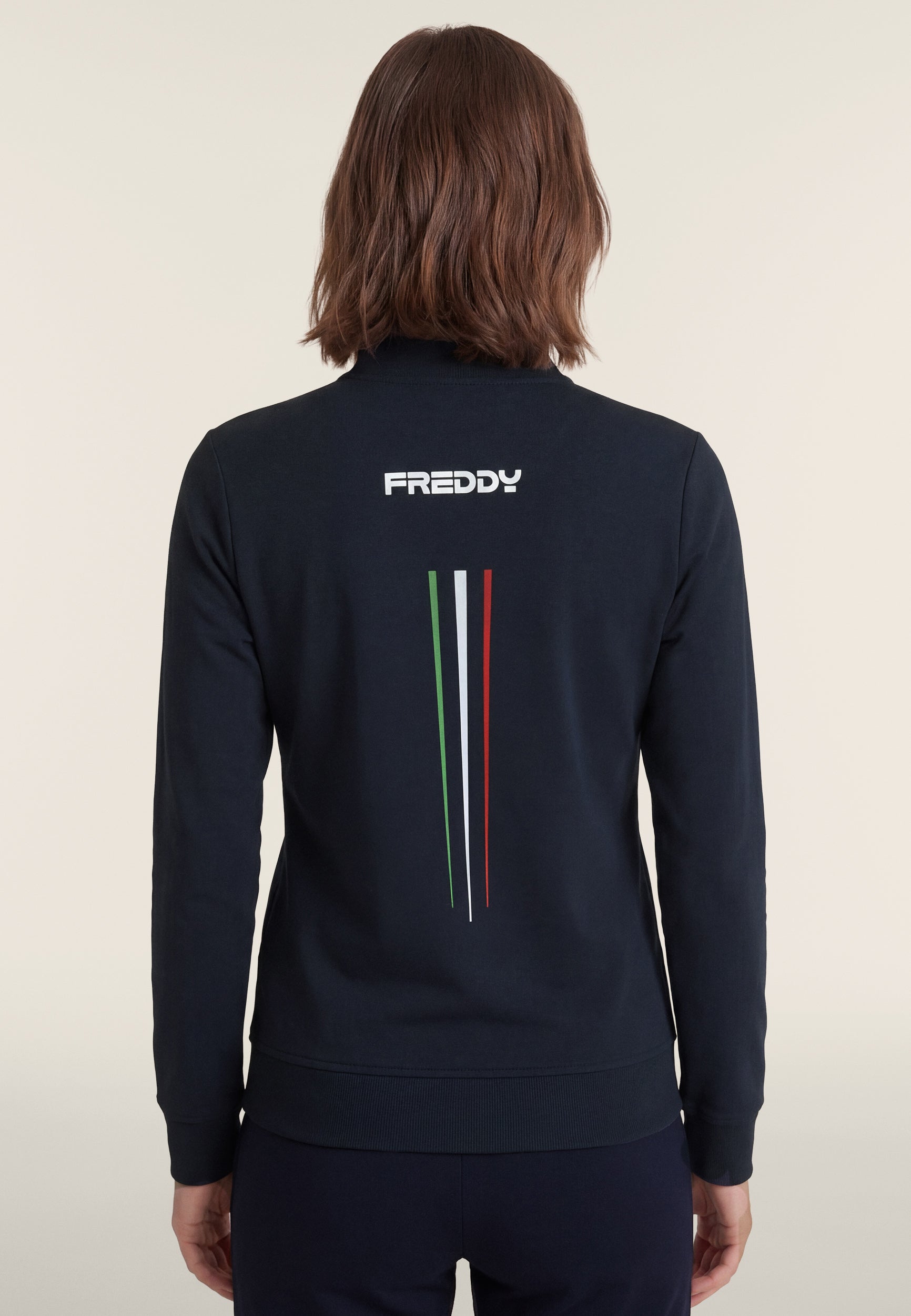 freddy-fipav-veste-full-zip-femme-arbitre-coton-bielastique image 3