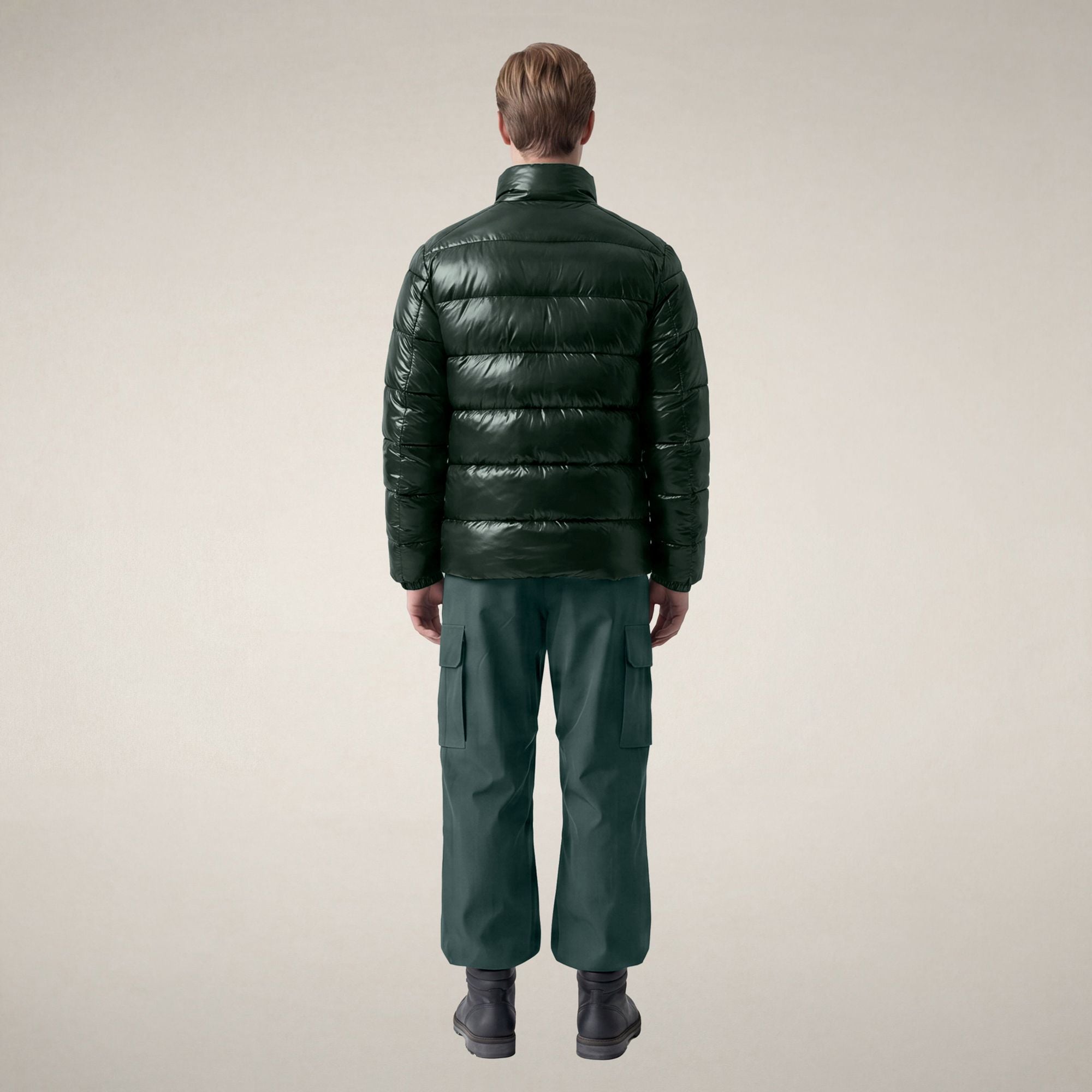 save-the-duck-jobim-doudoune-homme-vert-nori-matelass-e image 2
