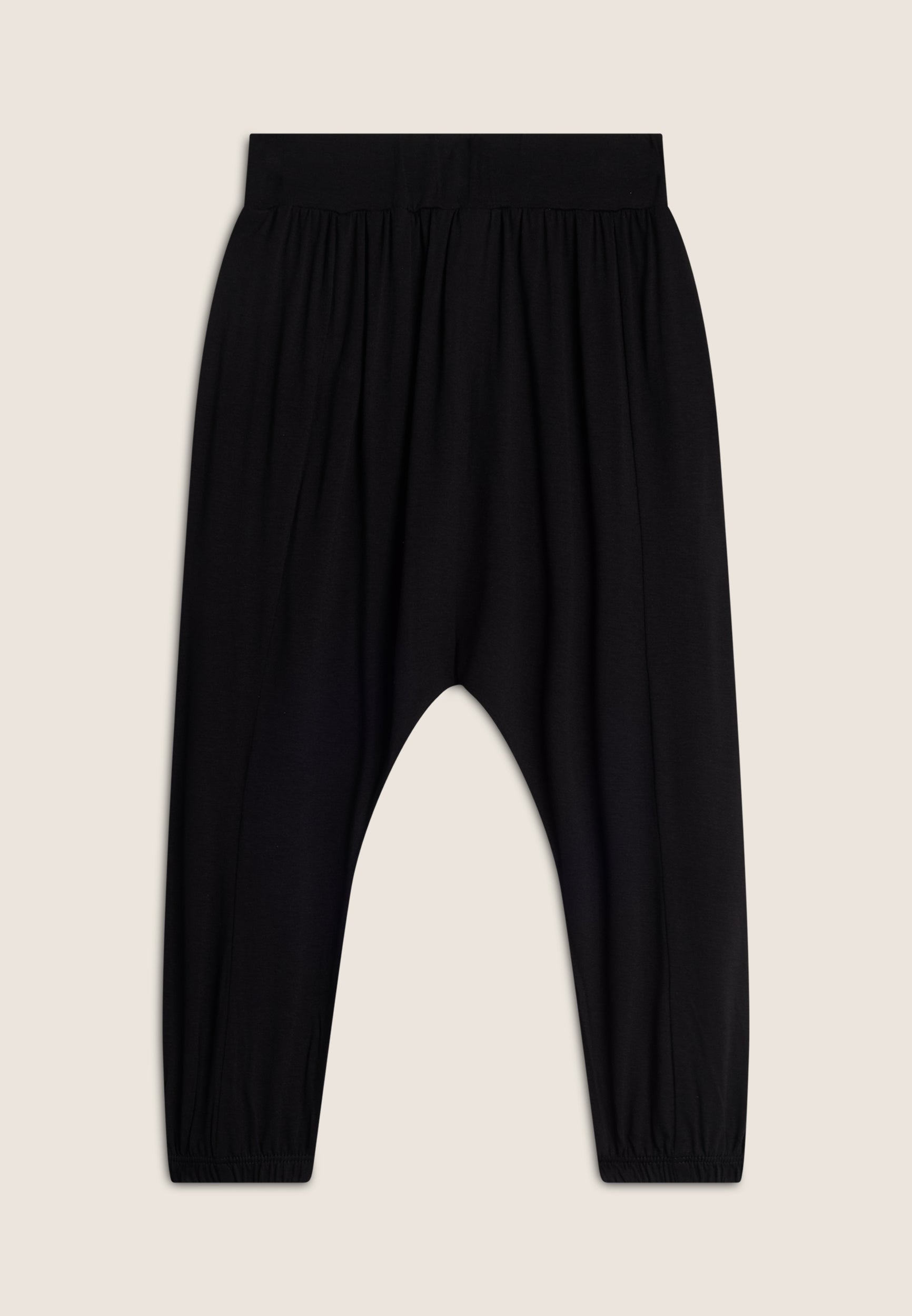 freddy-pantalon-harem-fille-coton-lastique-ceinture-lastique image 2