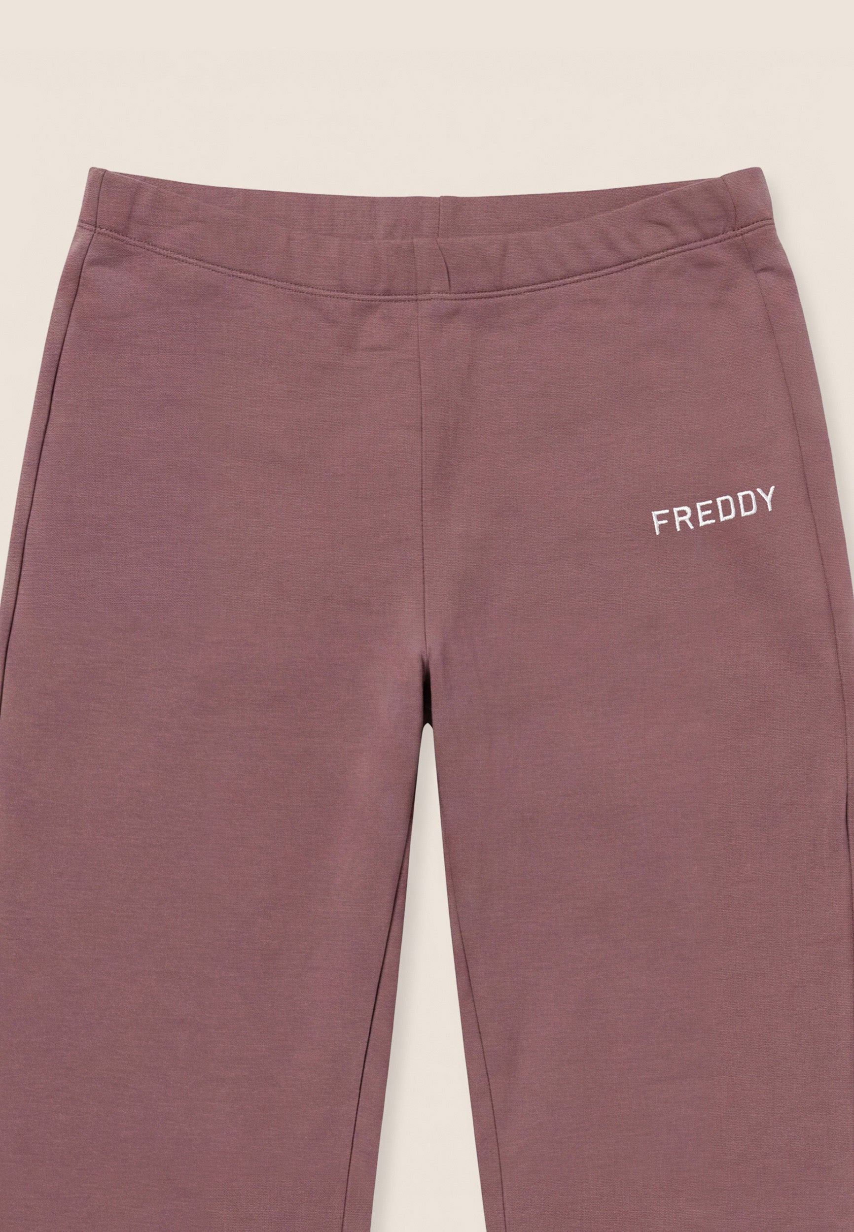 freddy-pantalon-sport-femme-slim-flare-en-molleton-coton-stretch image 3