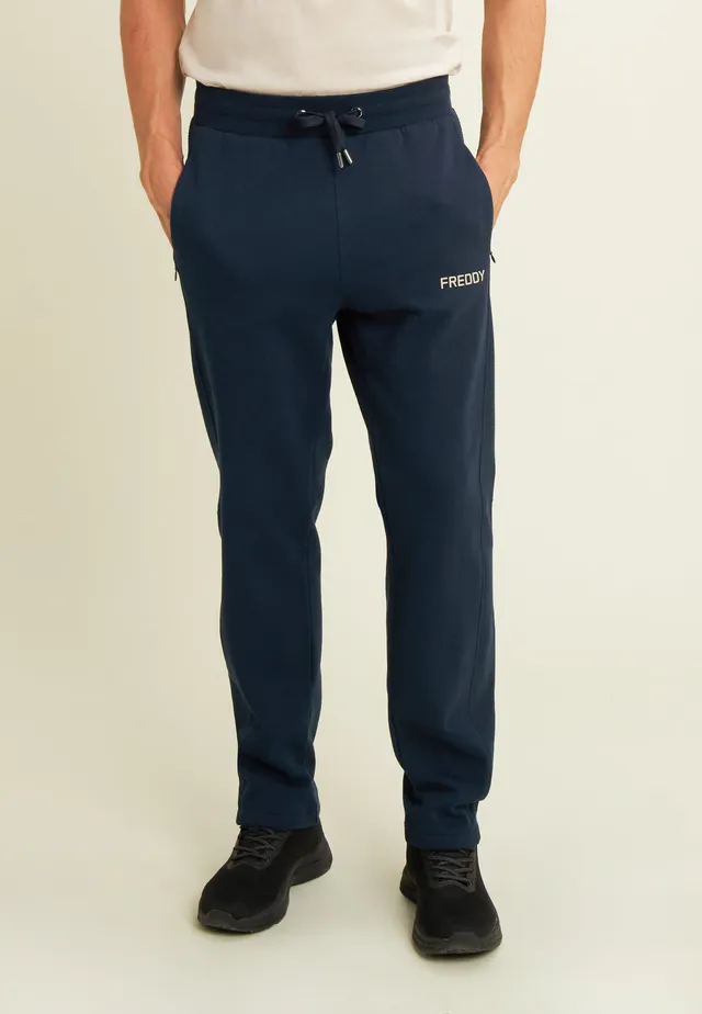 freddy-pantaloni-uomo-felpa-inserti-rigati-regular image 1