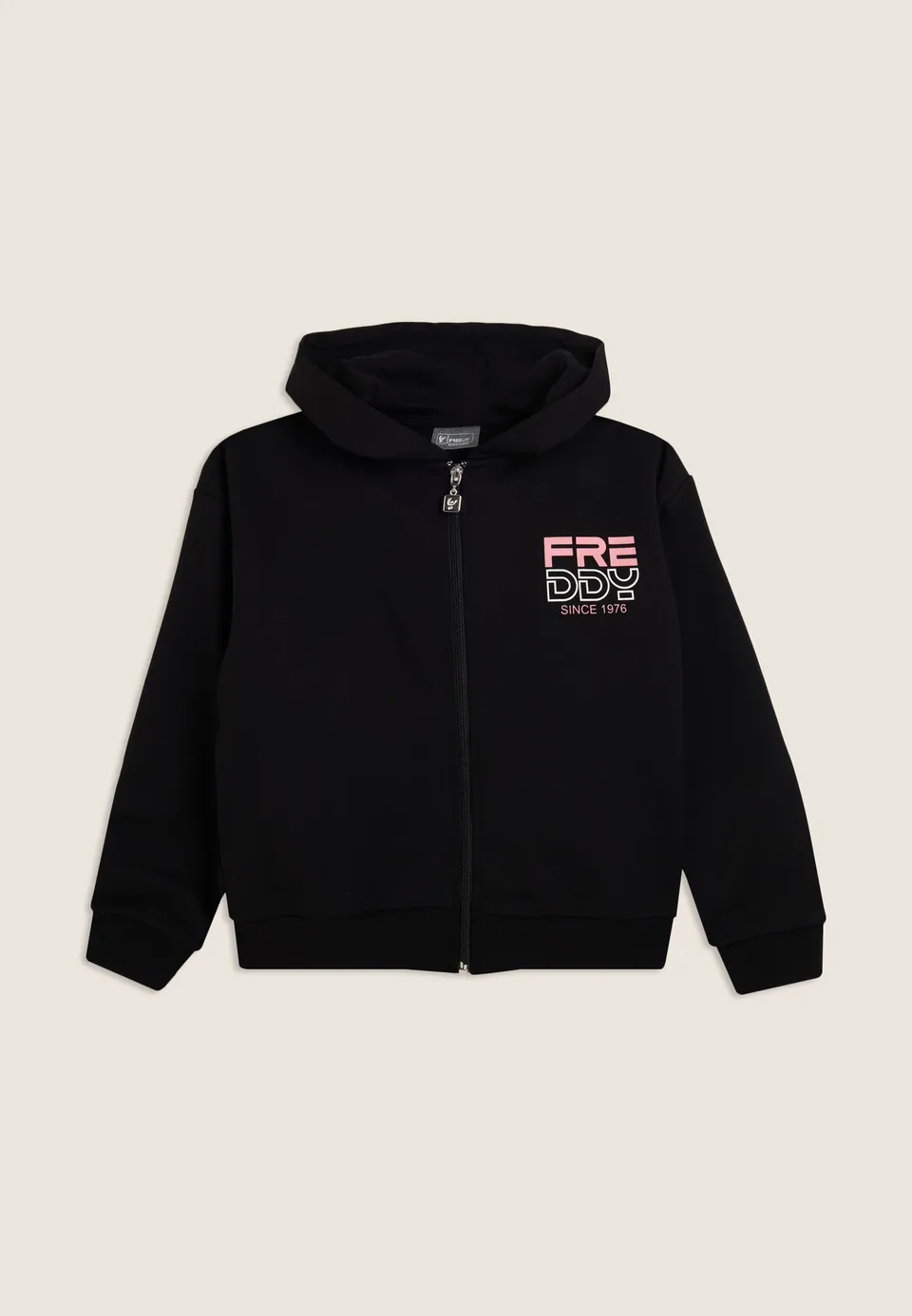 freddy-sweat-junior-full-zip-capuche-logo-bicolore image 1