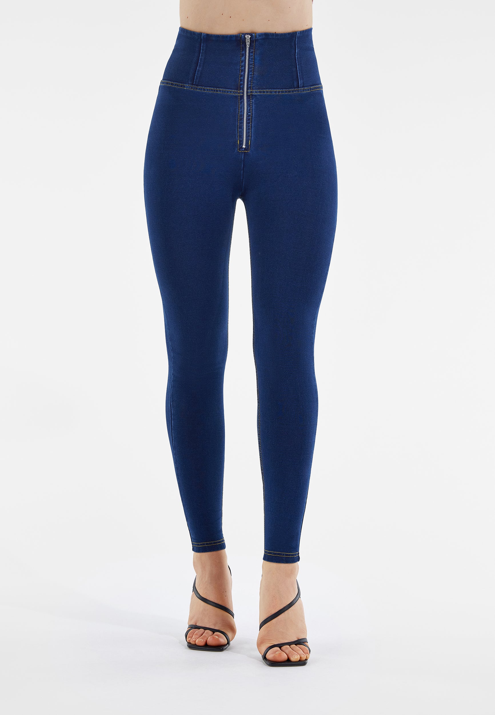 freddy-jeggings-push-up-wr-up-vita-super-alta-con-zip-in-tono image 1