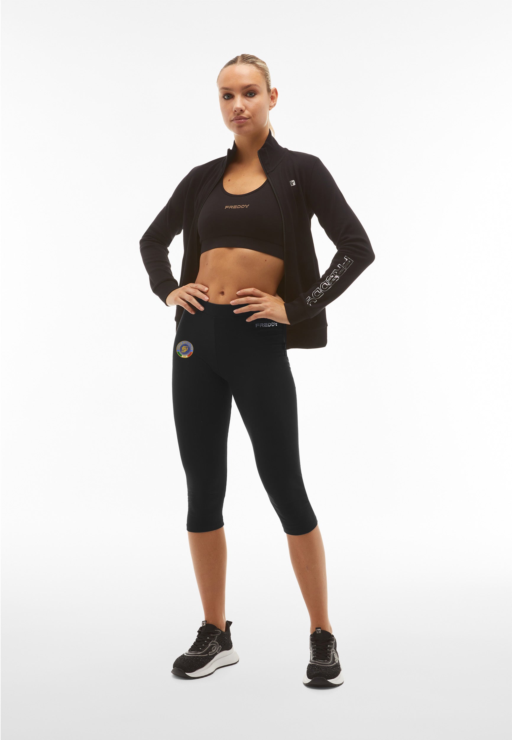 freddy-fgi-legging-corsaire-officiel-f-d-ration-gymnastique image 2