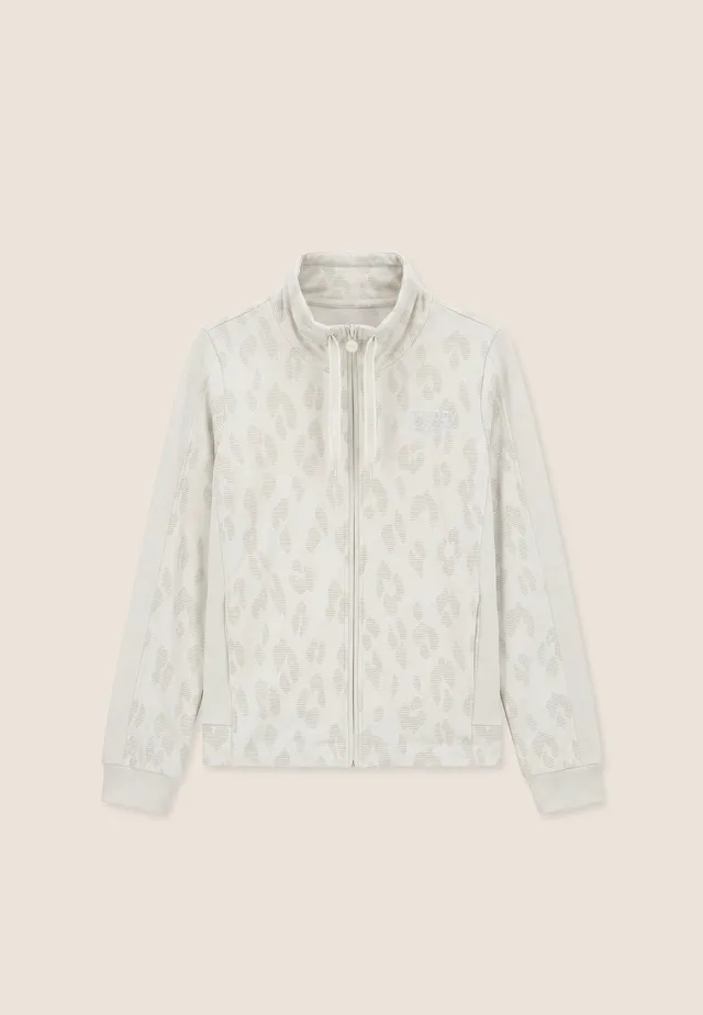 freddy-sweat-femme-l-opard-zip-col-montant image 1