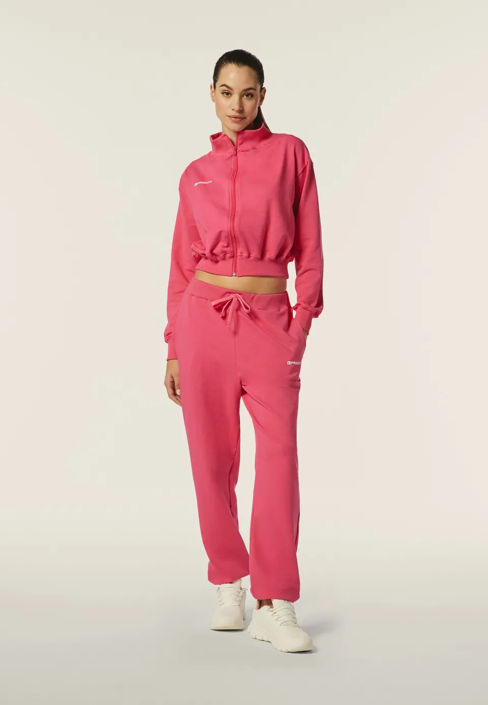 freddy-tuta-attitude-femme-et-junior-sweat-crop-zipp-pantalon image 1