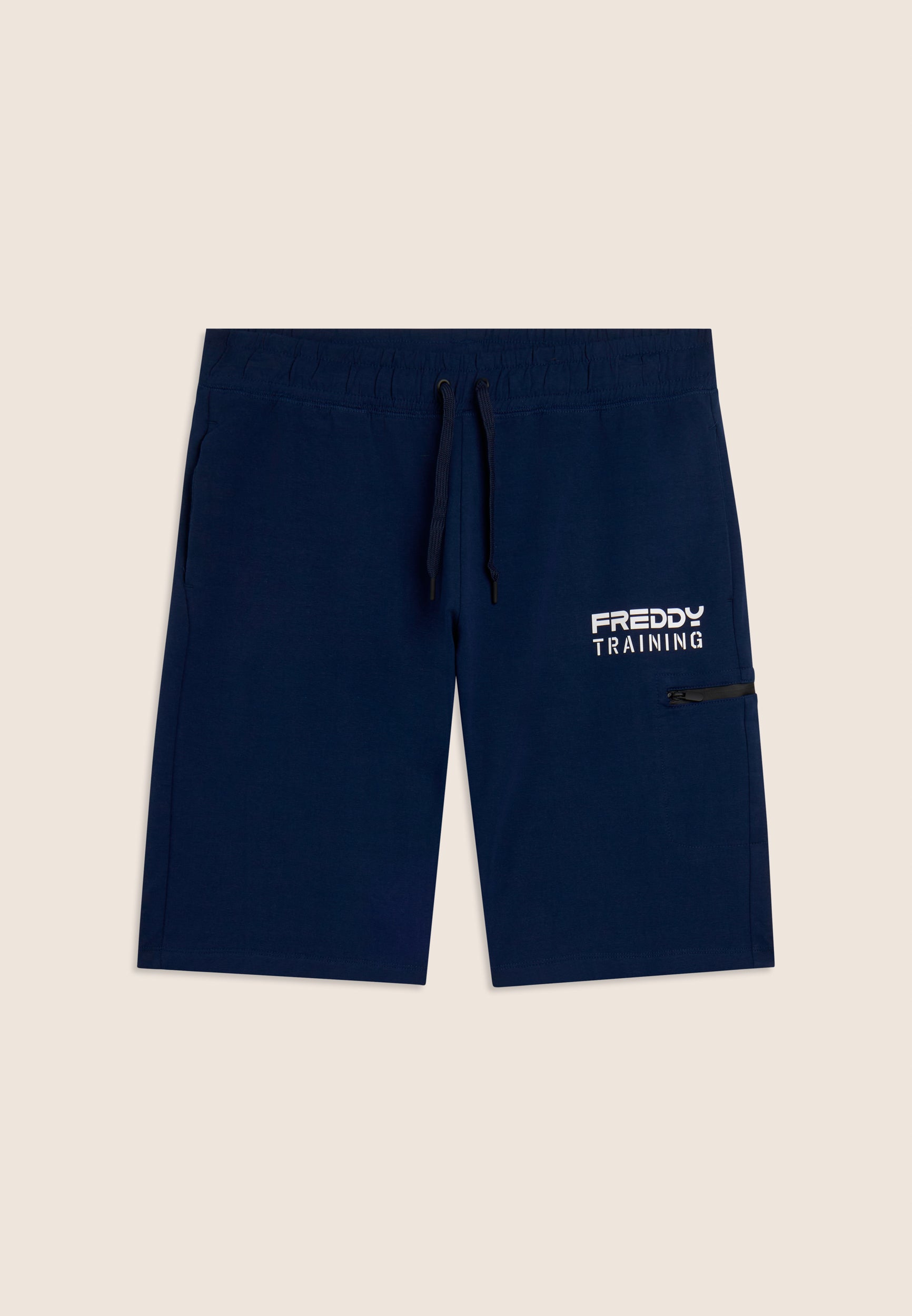 freddy-training-short-homme-baby-french-terry-poche-zip image 5