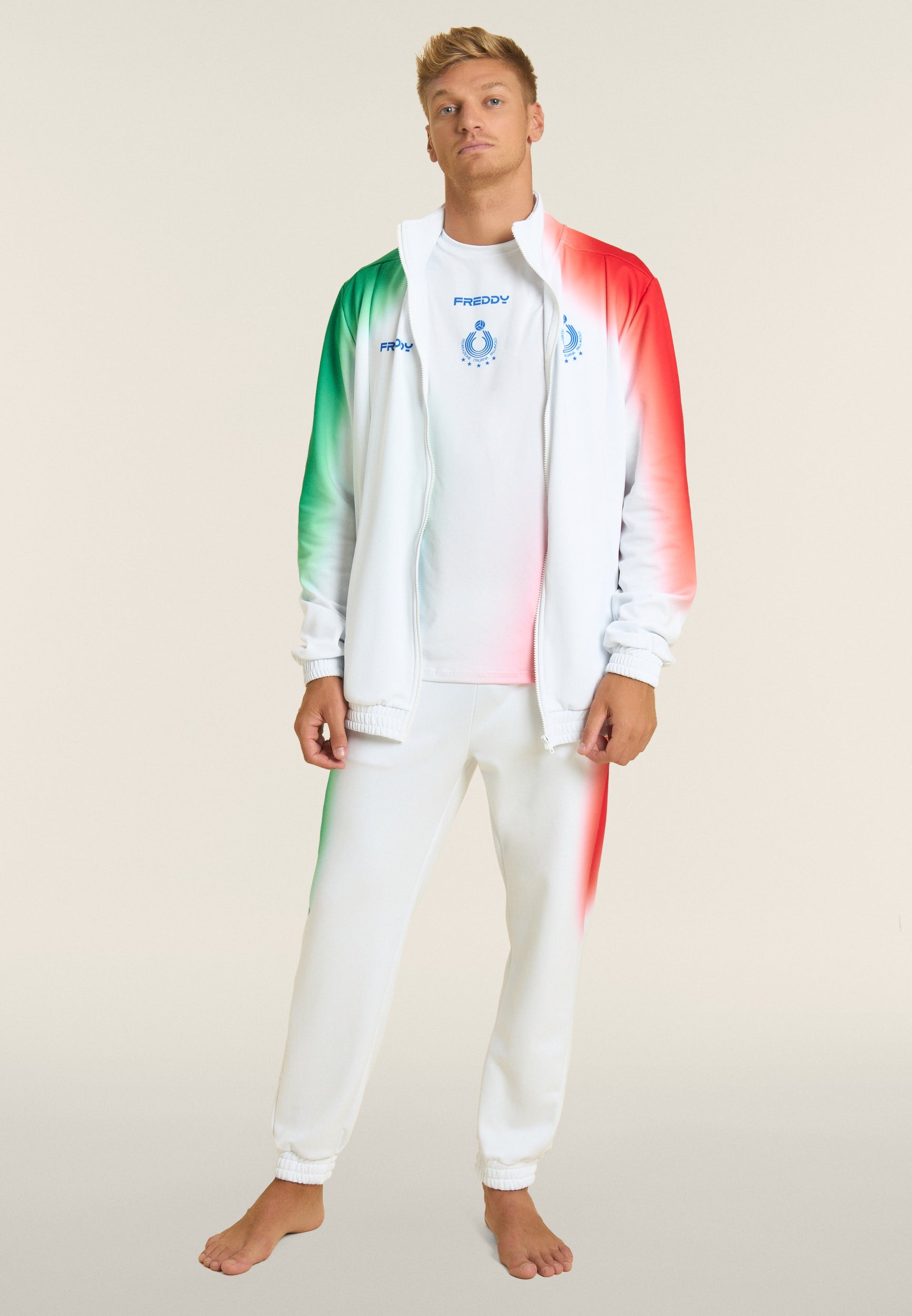 freddy-sweat-homme-beach-volley-italie-2025-26-full-zip image 5