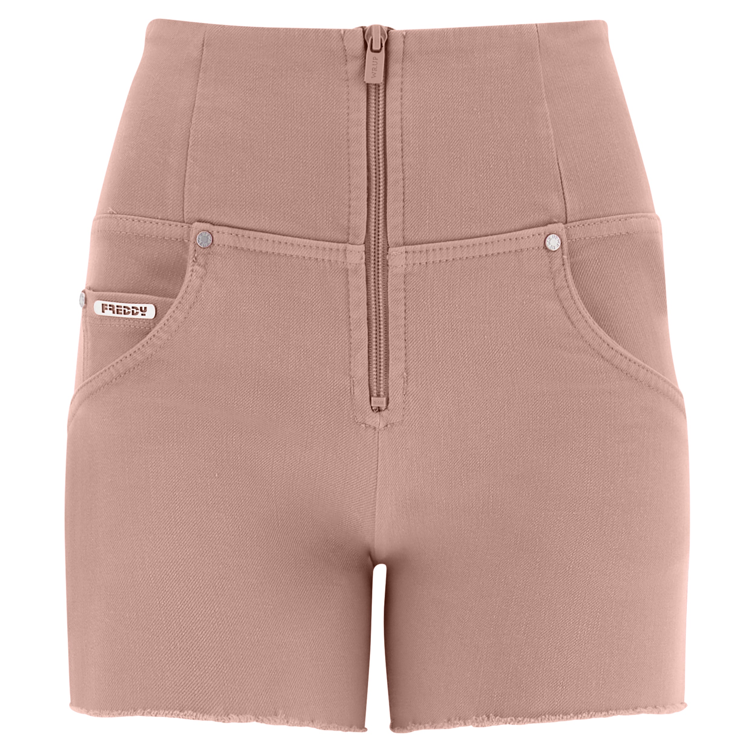 freddy-shorts-push-up-wr-up-vita-alta-sfrangiati-denim-navetta image 4
