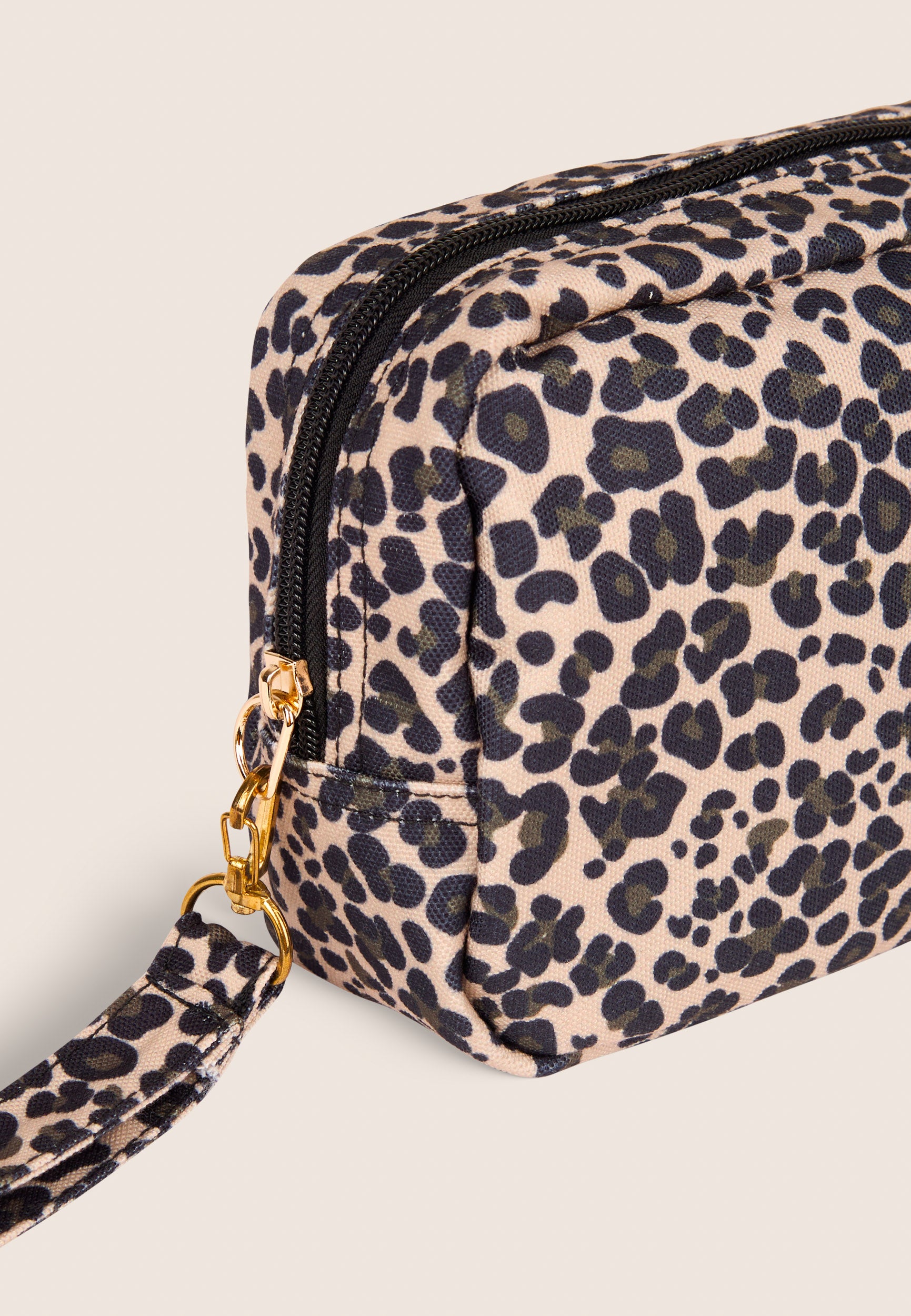 freddy-trousse-femme-canvas-animalier-zip-logo-strass-25x14-cm image 5
