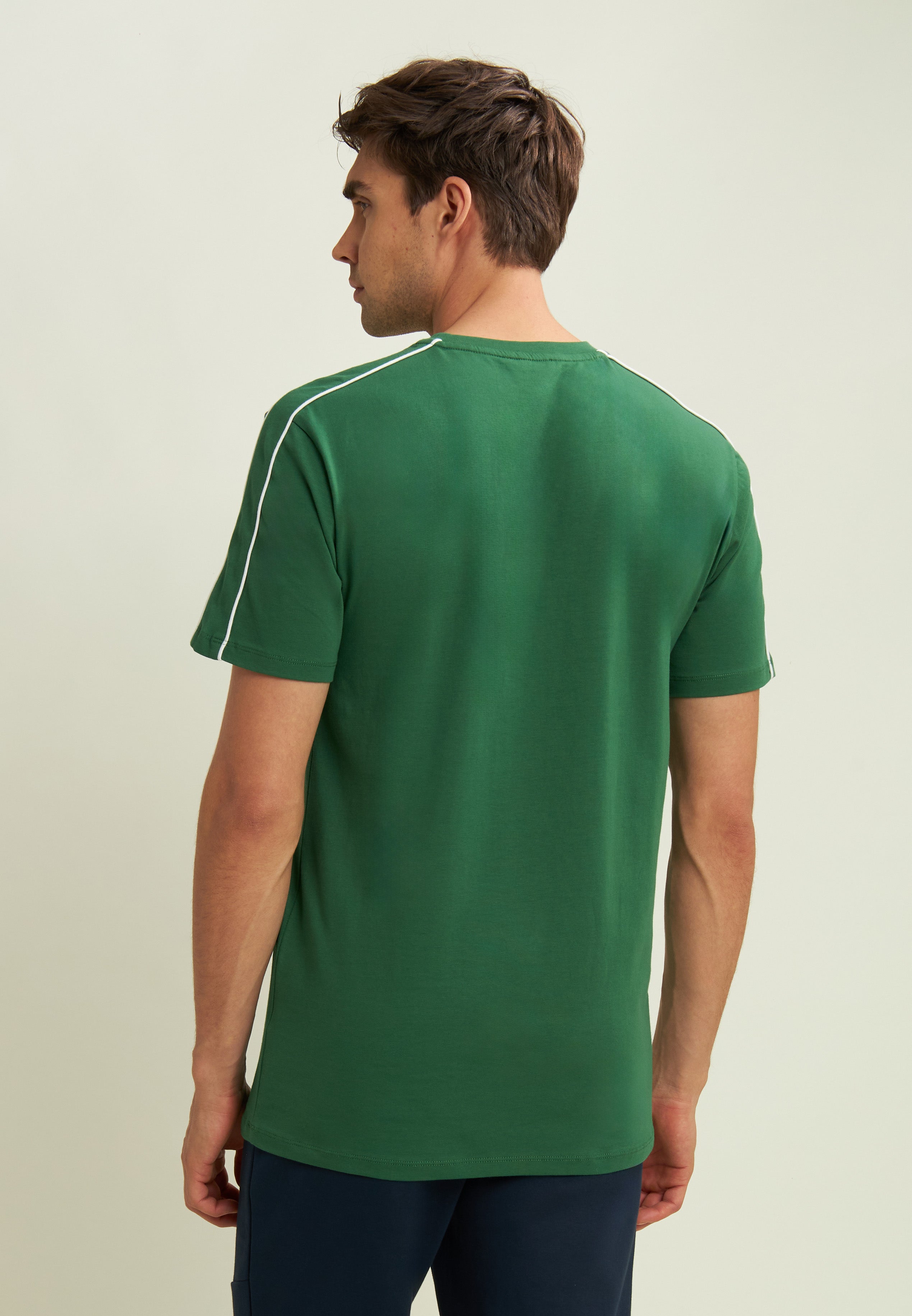 freddy-t-shirt-homme-jersey-stretch-coutures-contraste image 2