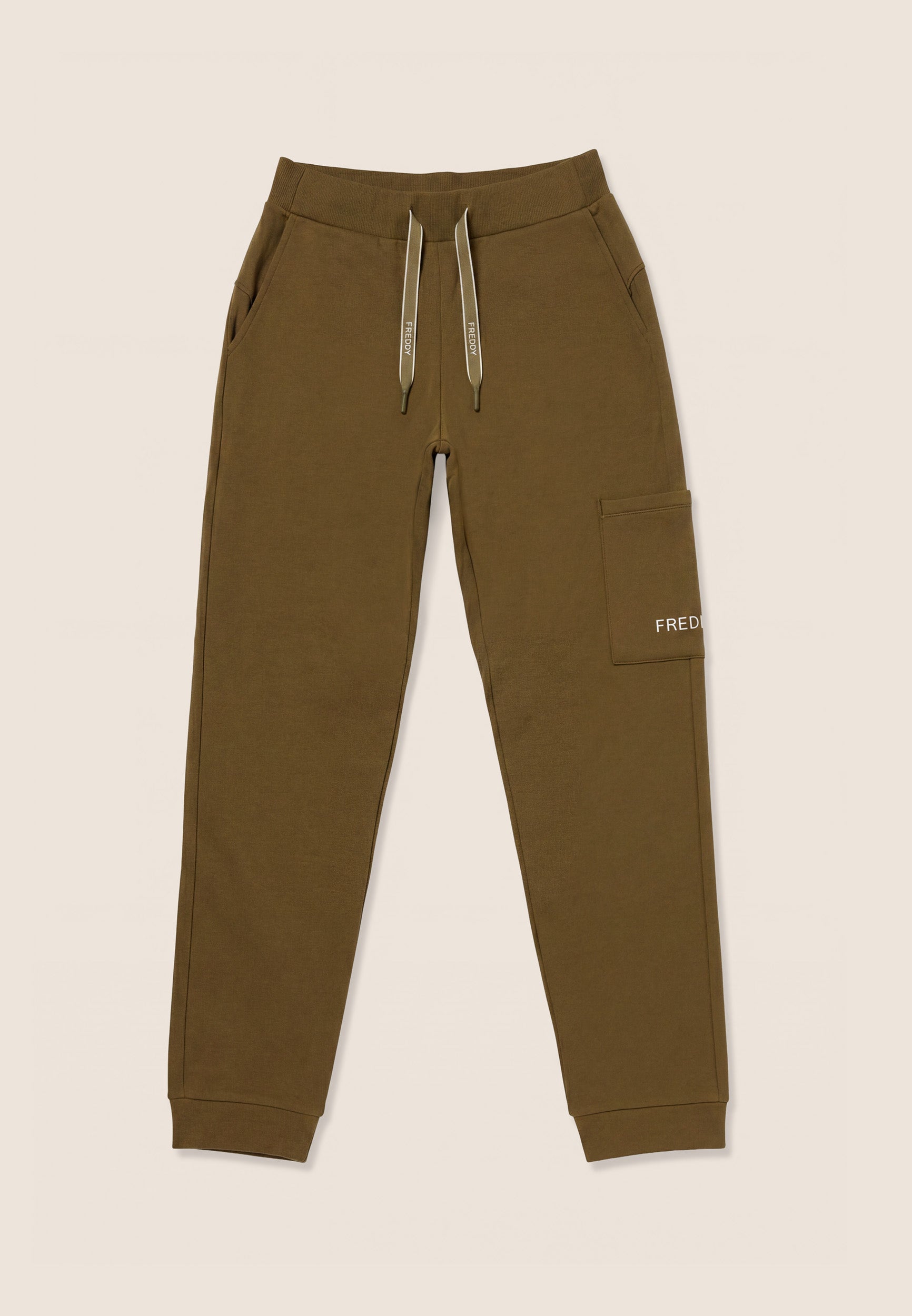 freddy-pantalon-sport-femme-regular-cargo-molleton image 5