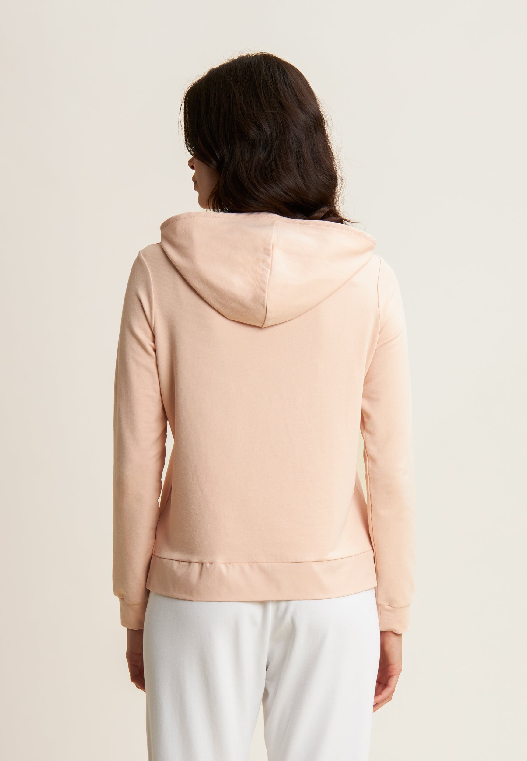 freddy-sweat-capuche-femme-french-terry-modal-strass image 3