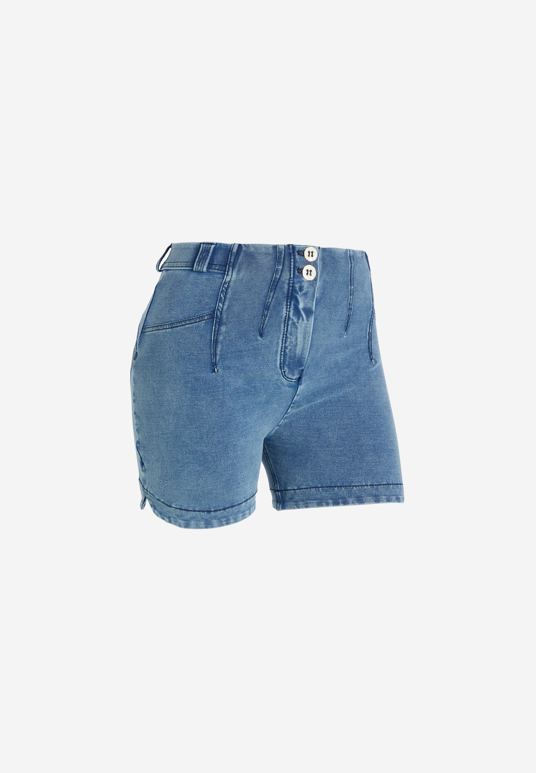 freddy-wr-up-short-taille-haute-pinces-jersey-denim image 6
