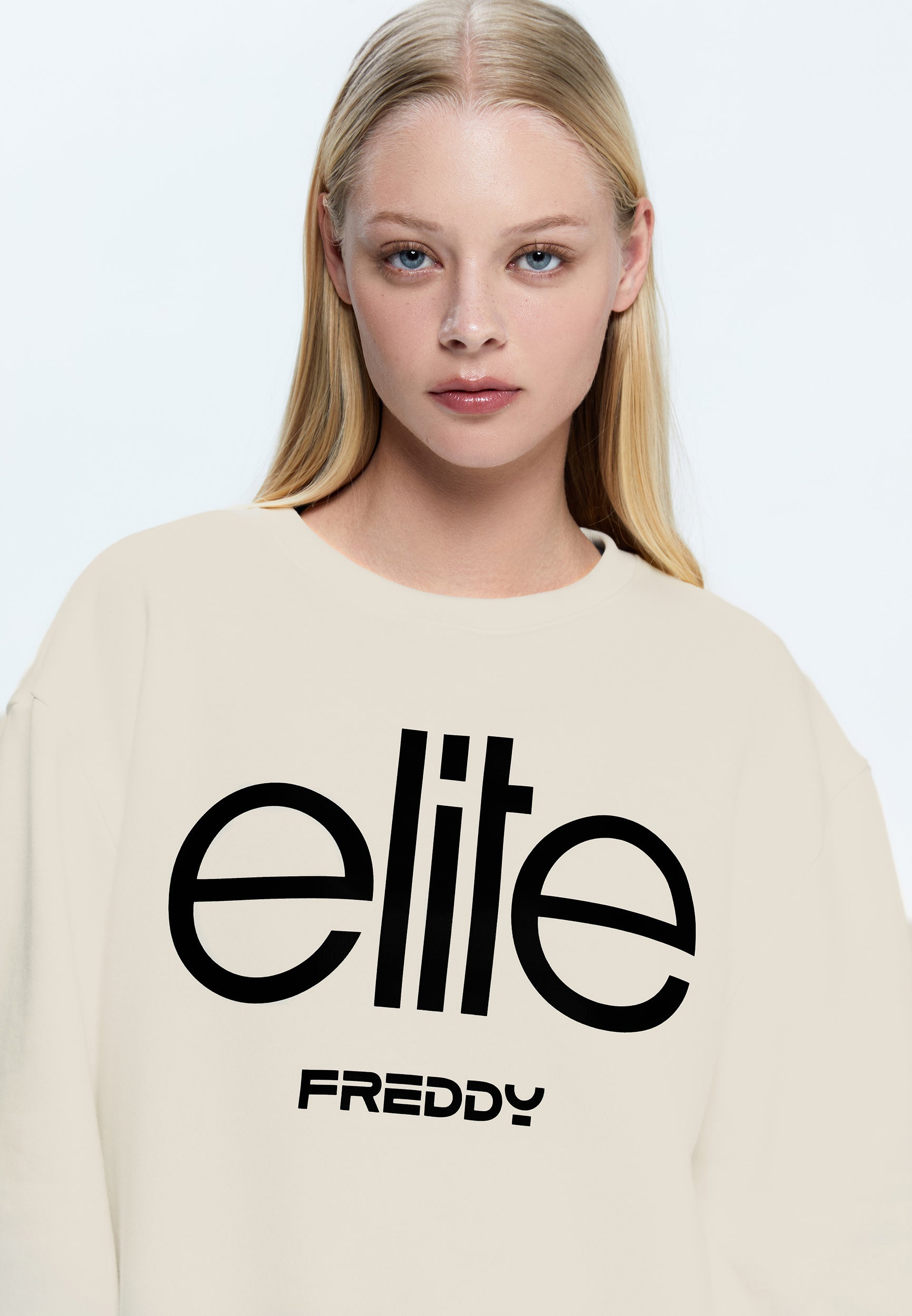 freddy-felpa-unisex-elite-sweat-col-rond-brod-coton image 3