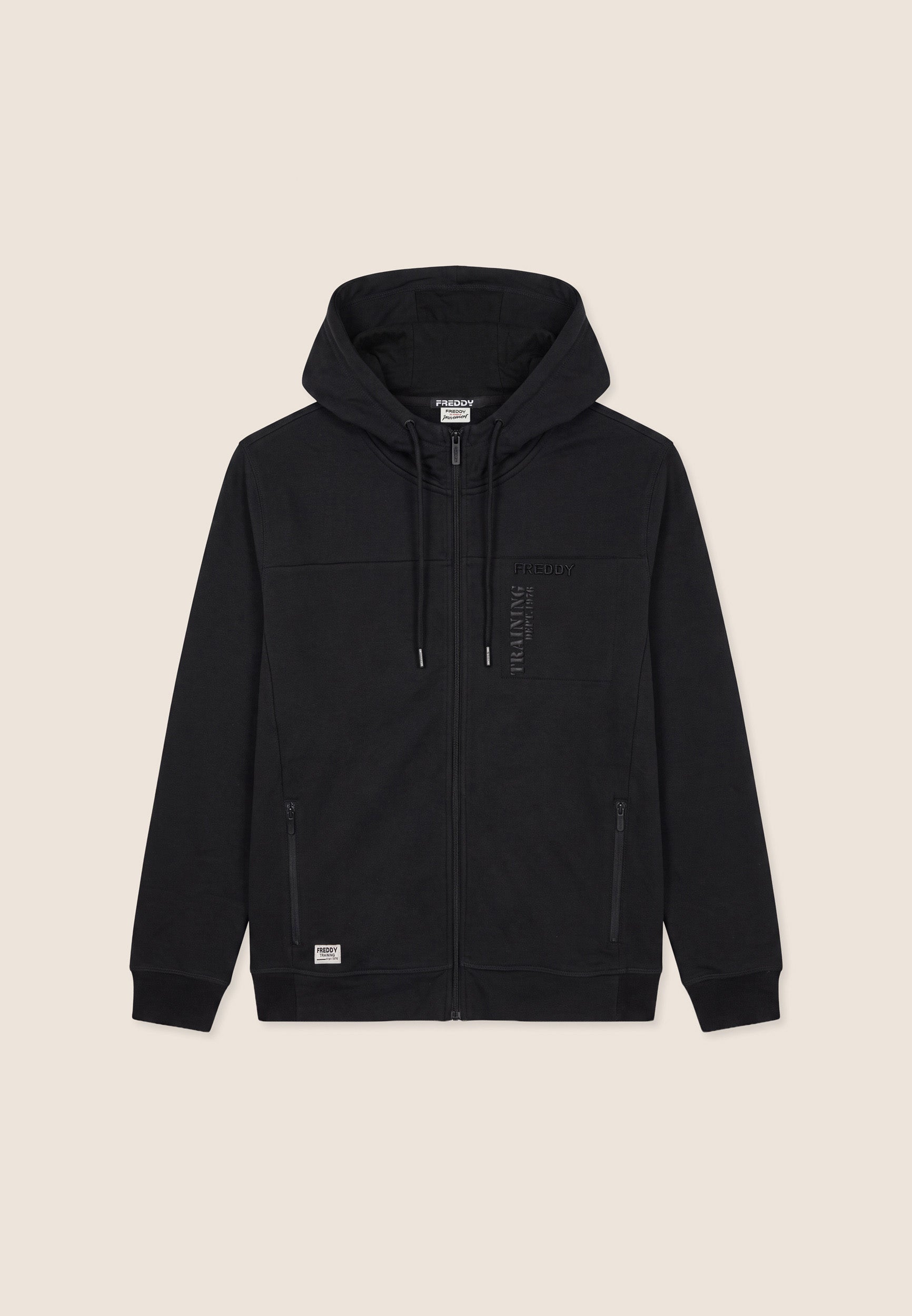 freddy-sweat-homme-regular-fit-zip-capuche-jersey image 1